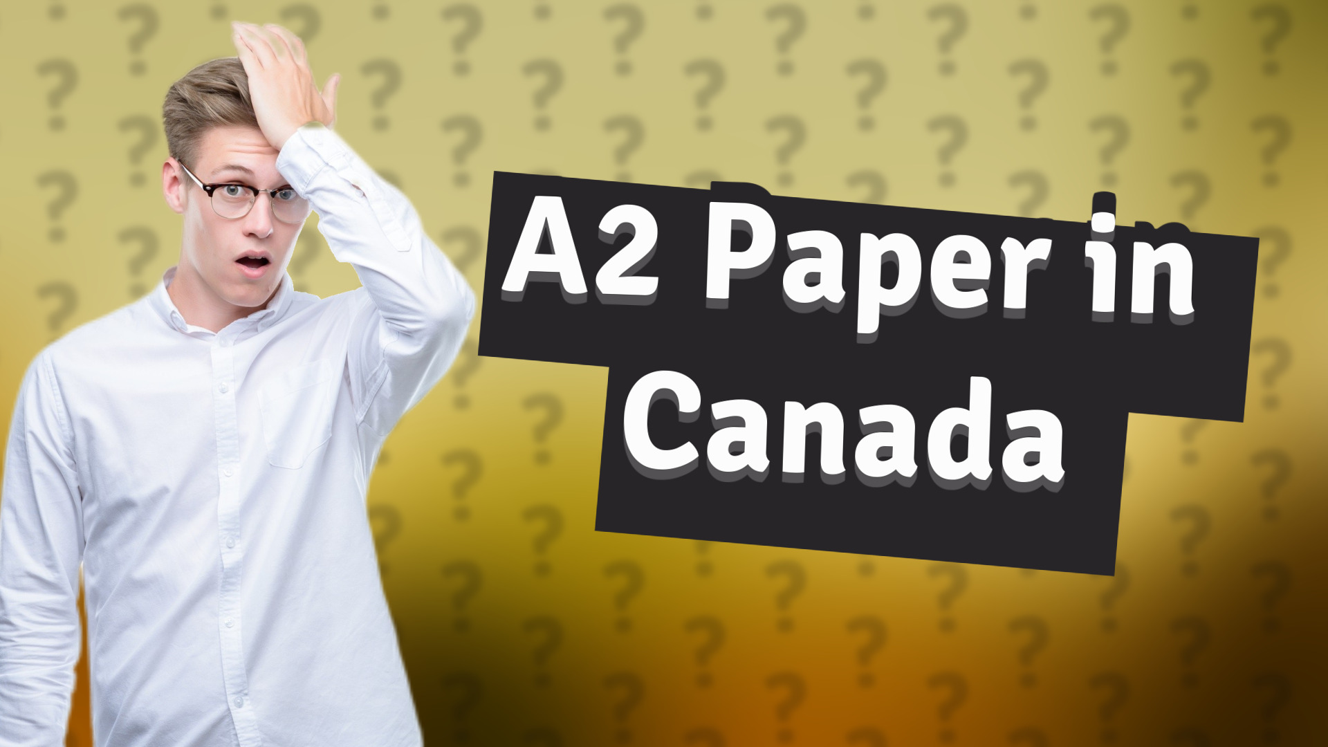 A2 Paper in Canada