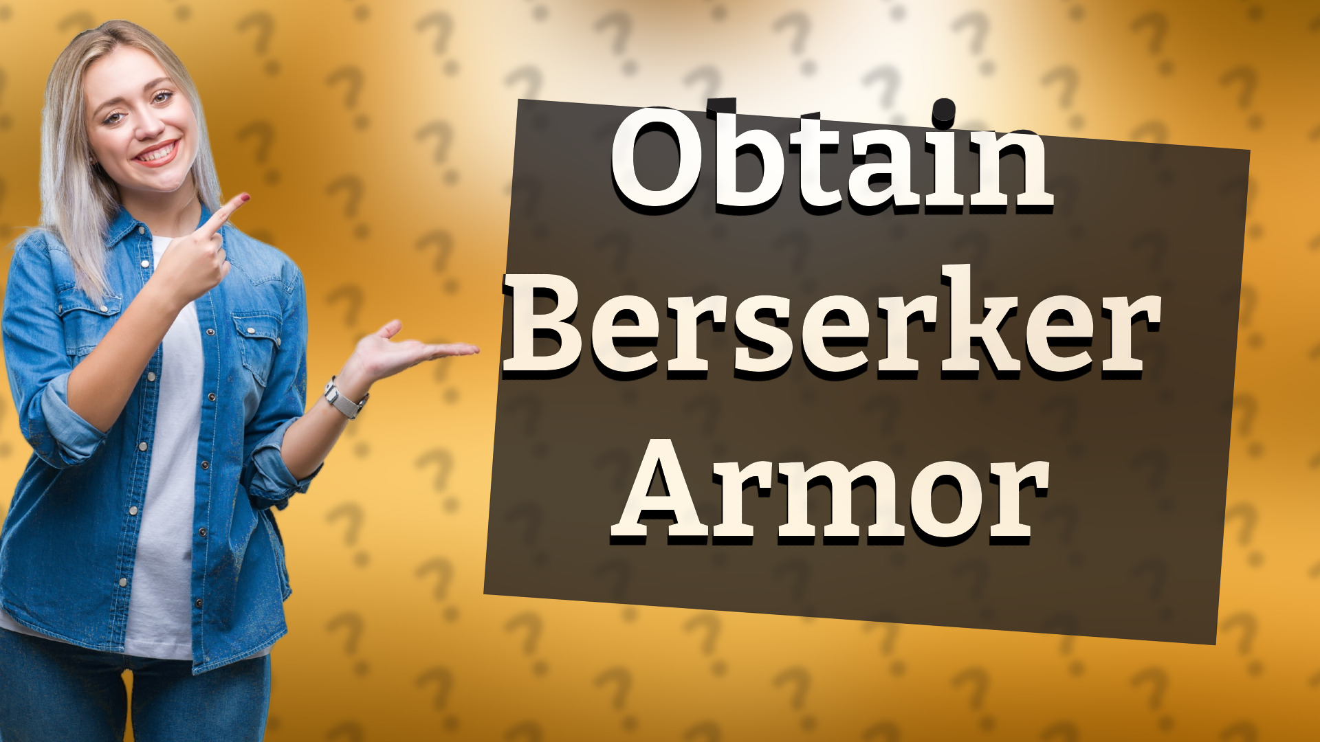 Obtain Berserker Armor