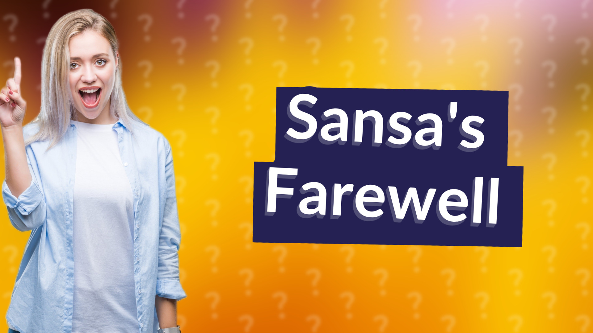 Sansa's Farewell