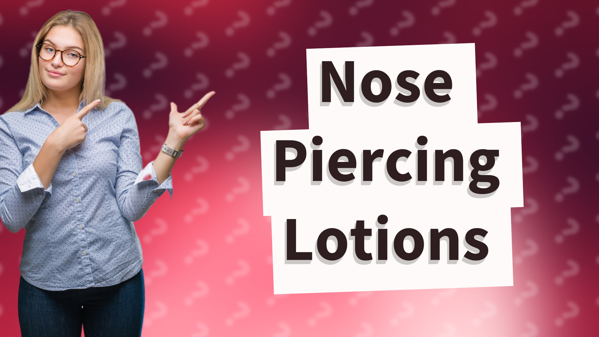 Nose Piercing Lotions