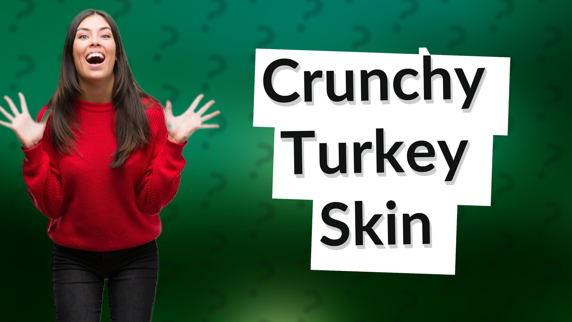 Crunchy Turkey Skin