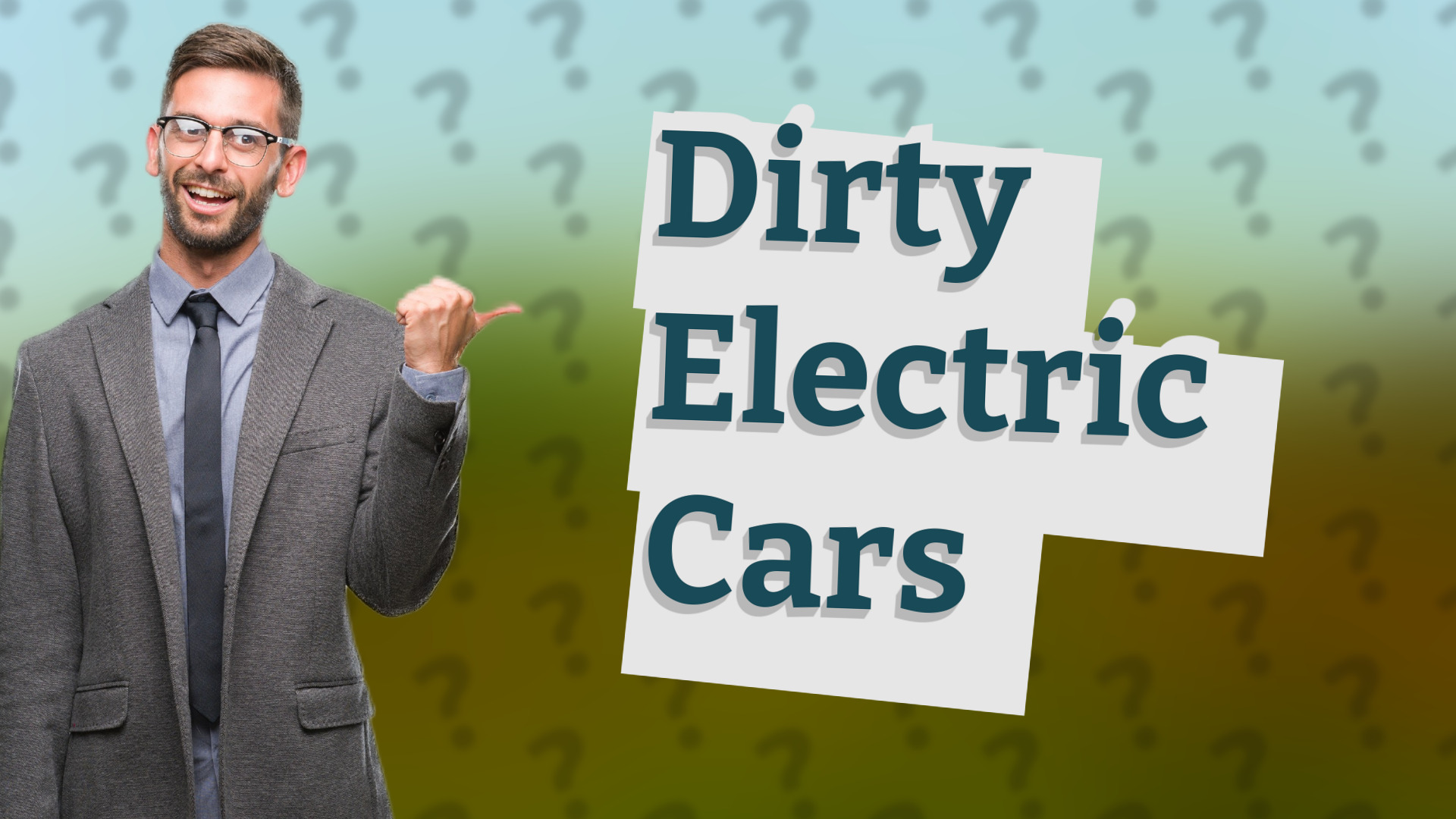 Dirty Electric Cars