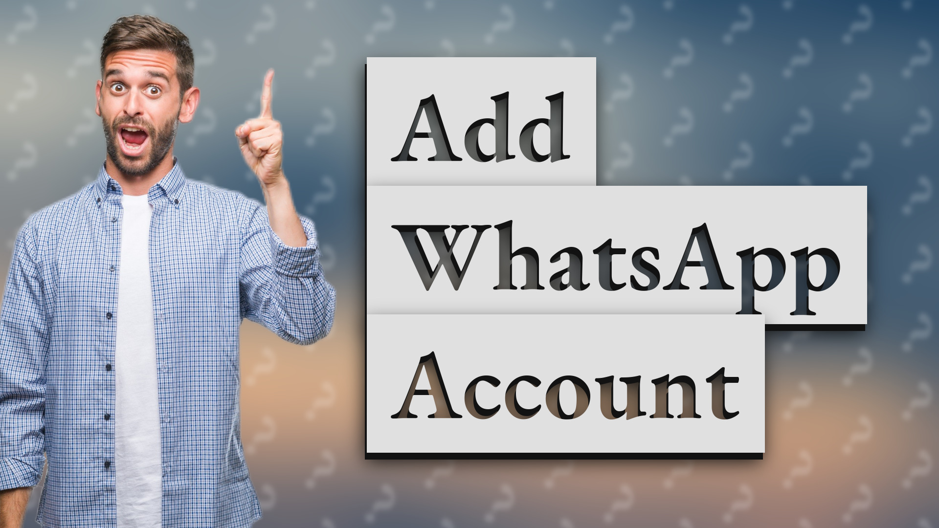 Add WhatsApp Account