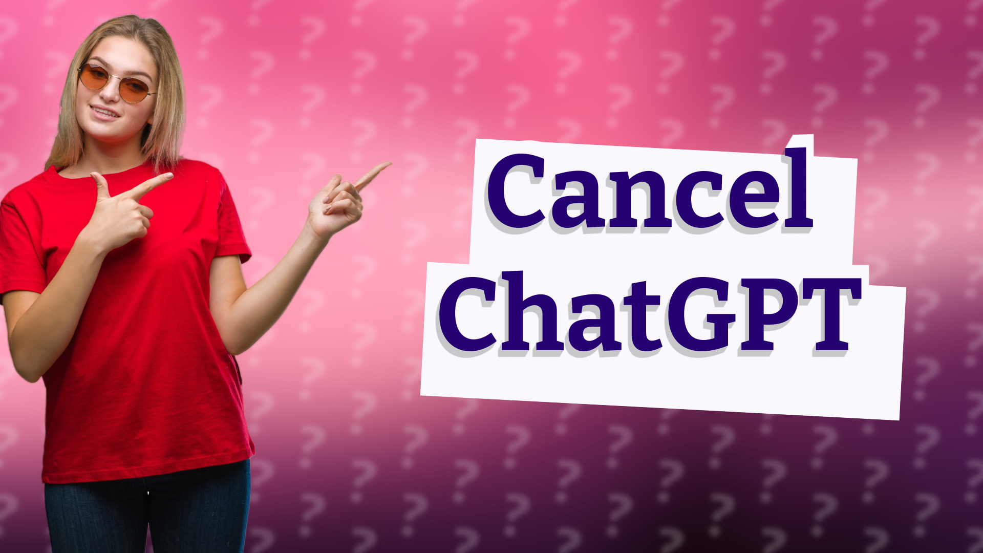 Cancel ChatGPT