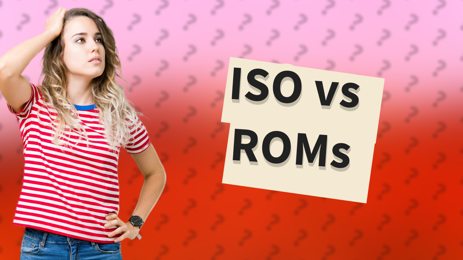 ISO vs ROMs