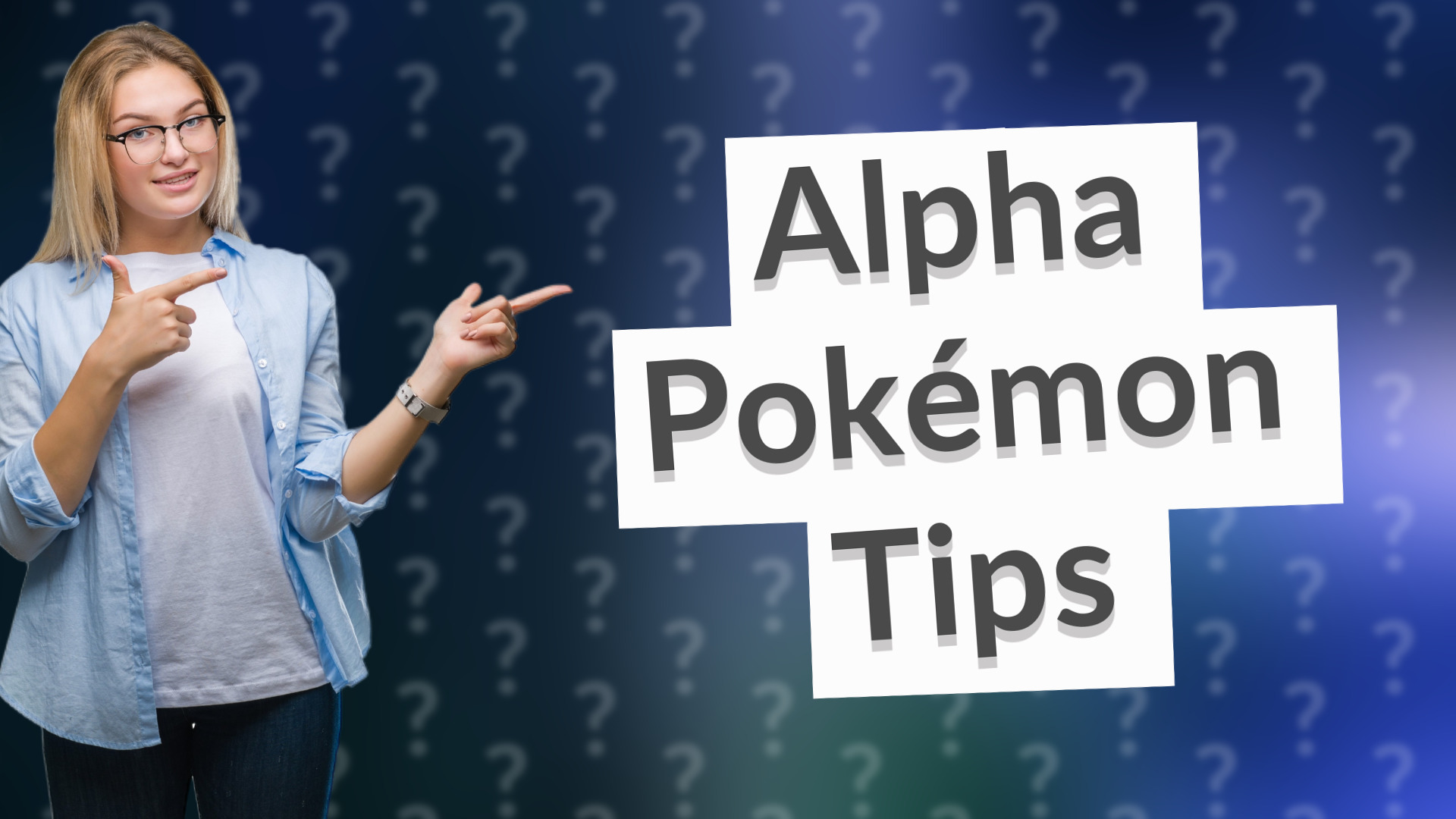 Alpha Pokémon Tips