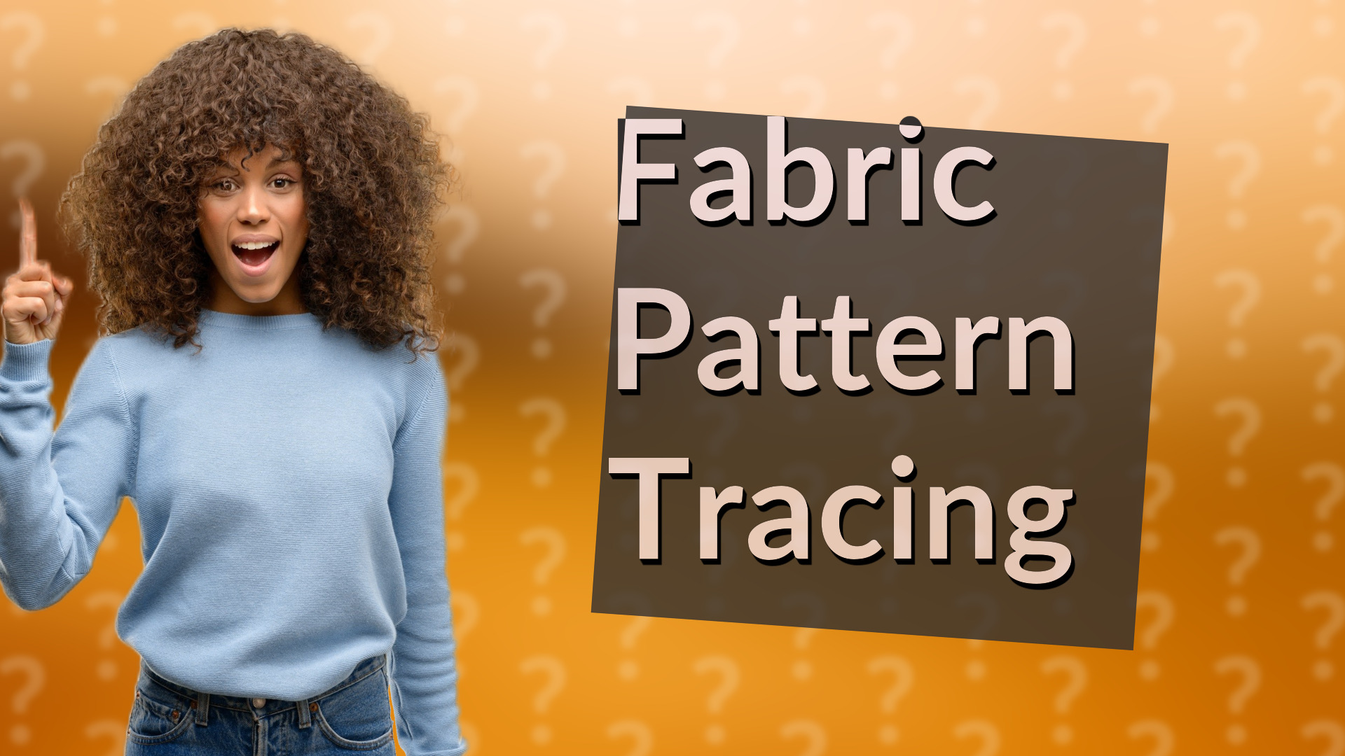 Fabric Pattern Tracing