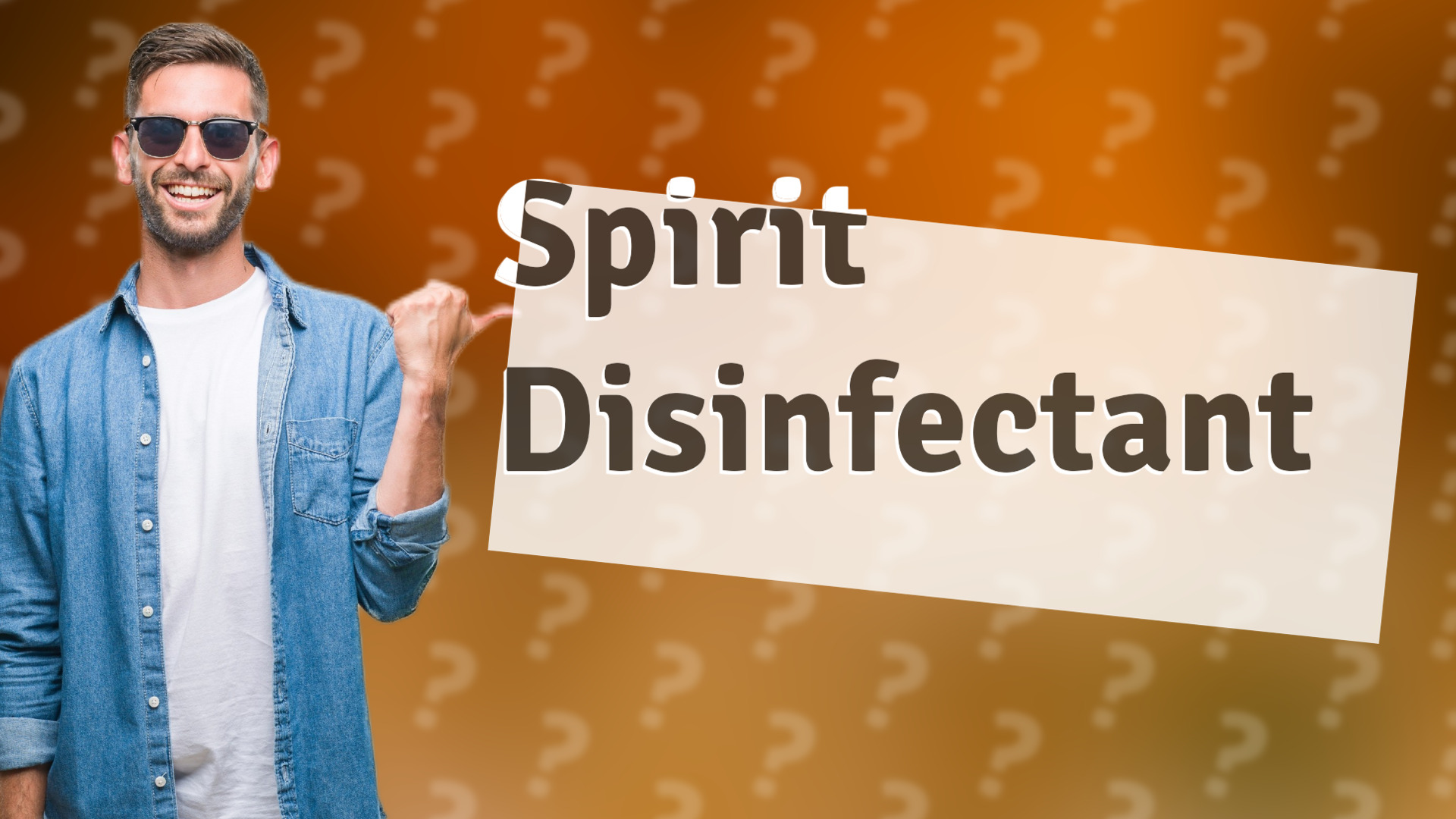 Spirit Disinfectant