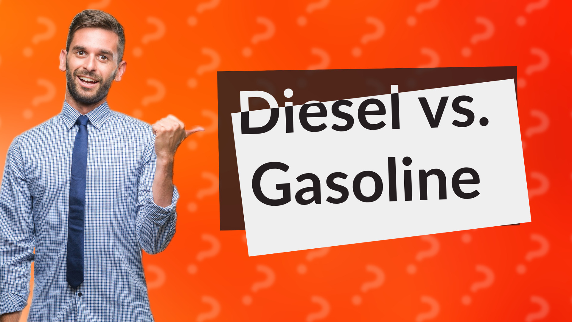 Diesel vs. Gasoline