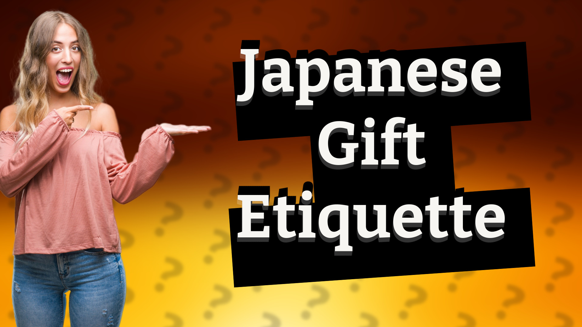Japanese Gift Etiquette