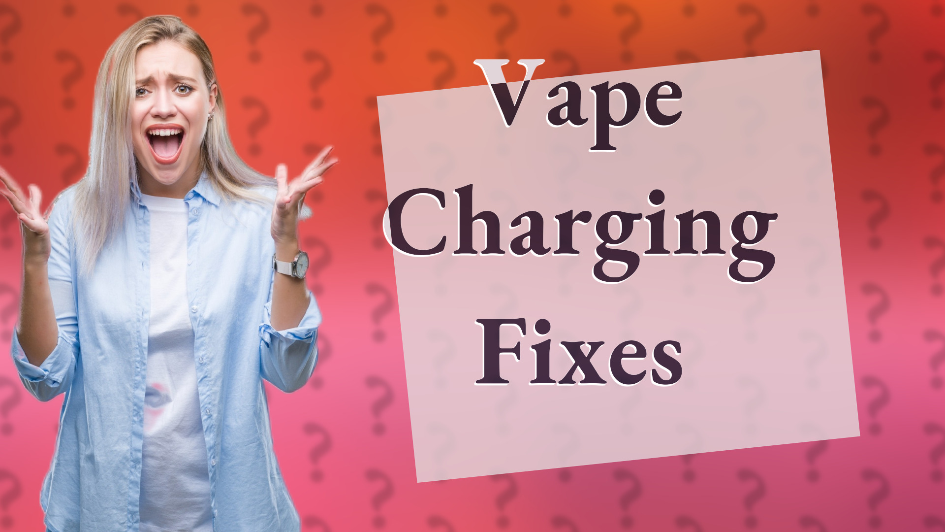 Vape Charging Fixes