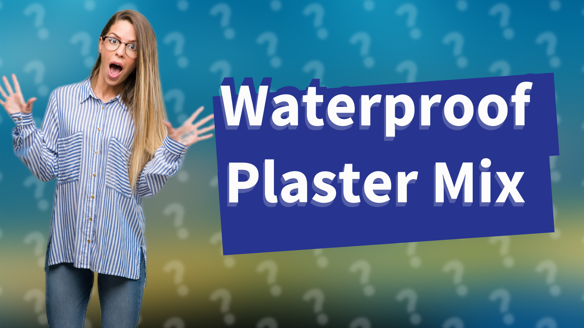 Waterproof Plaster Mix