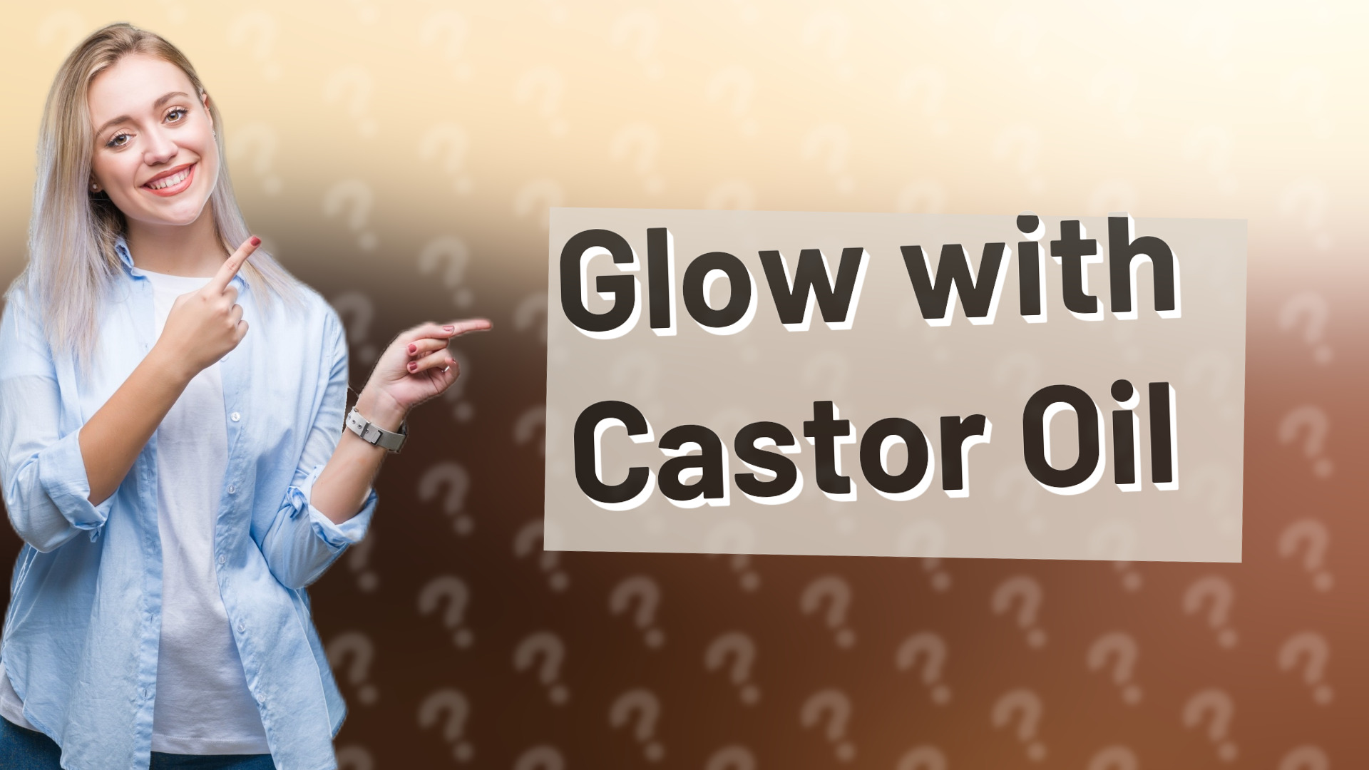 Glow with Castor Oil