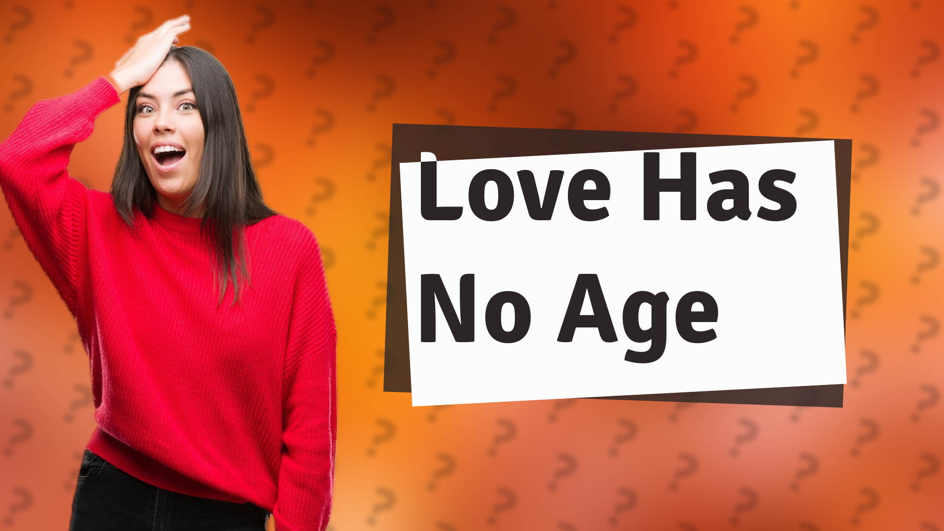 Love Has No Age