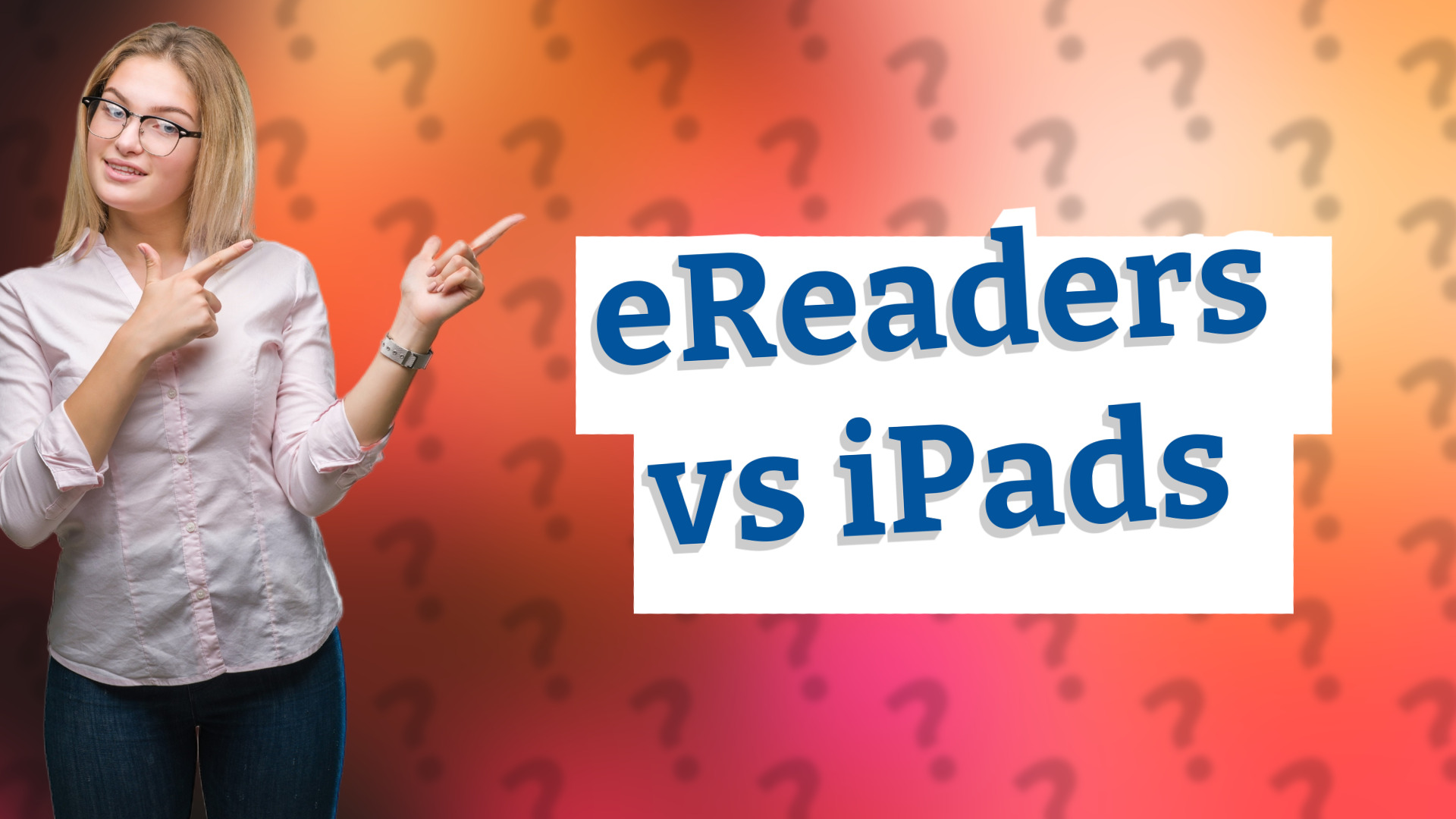 eReaders vs iPads