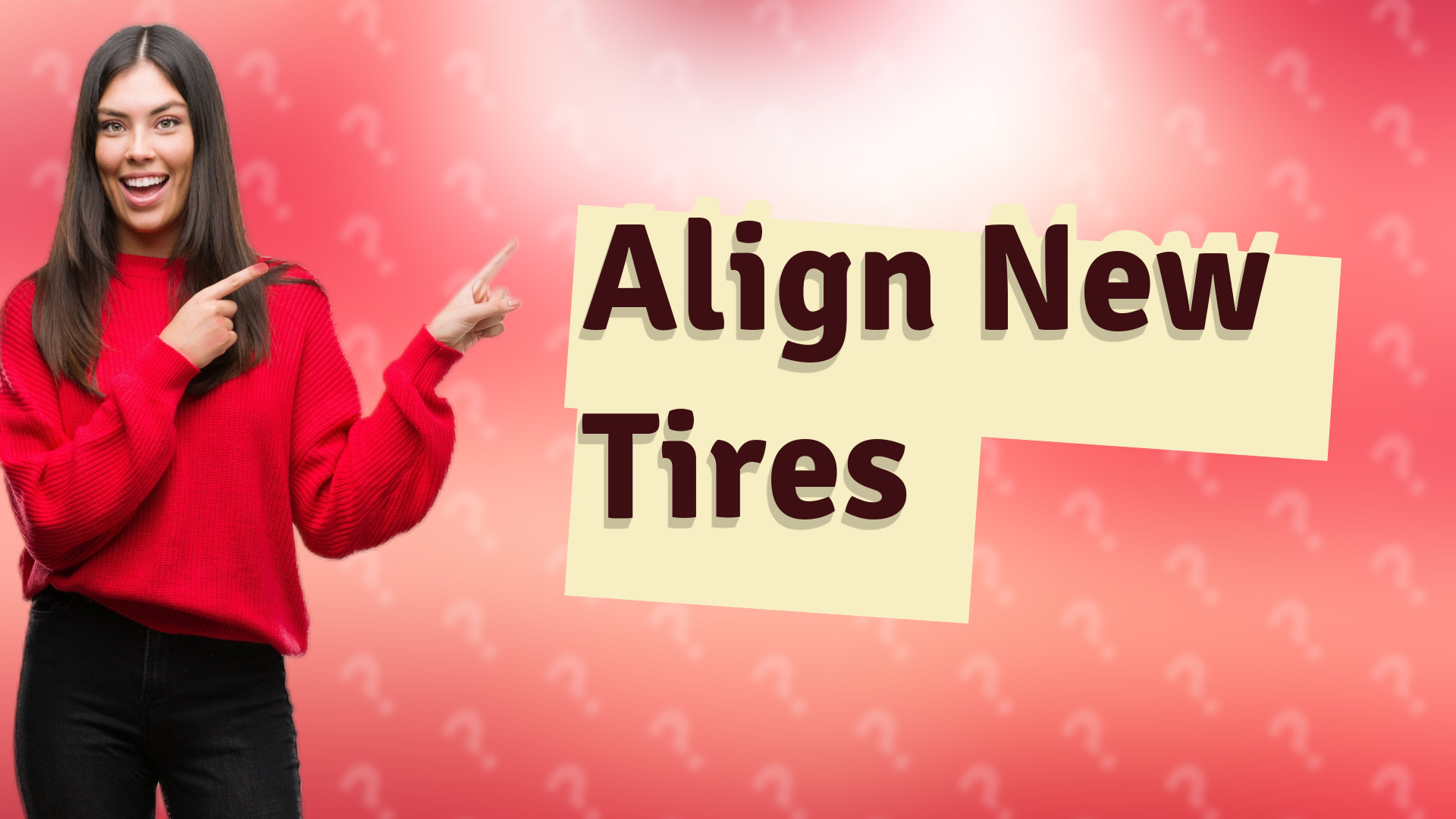 Align New Tires