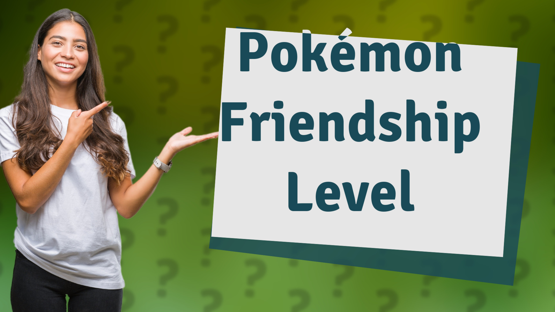 Pokémon Friendship Level