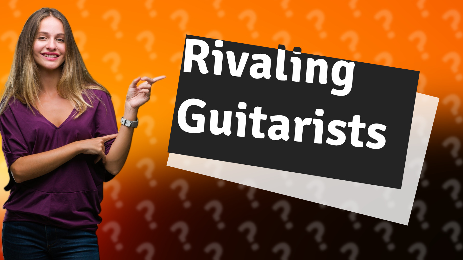 Rivaling Guitarists