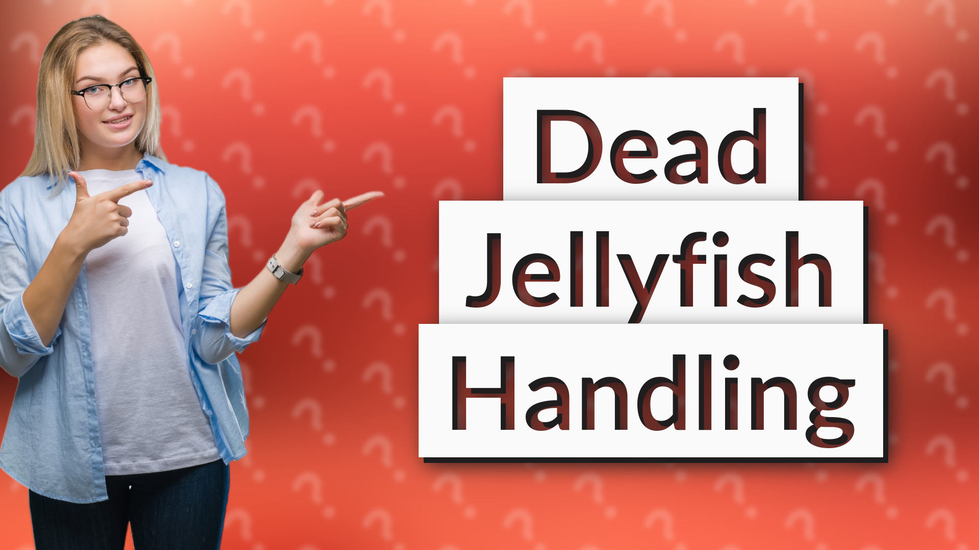 Dead Jellyfish Handling