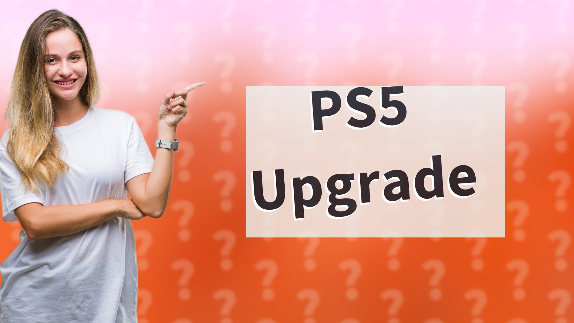 PS5 Upgrade