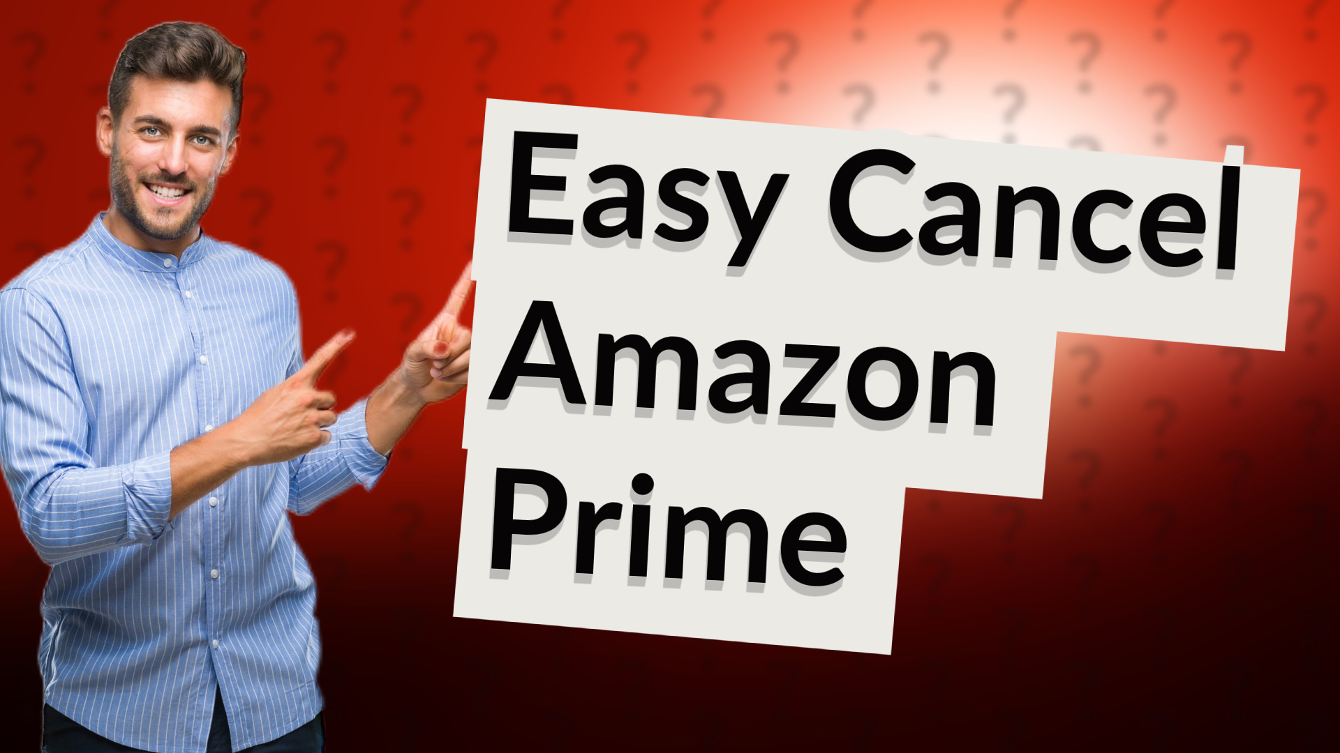 Easy Cancel Amazon Prime