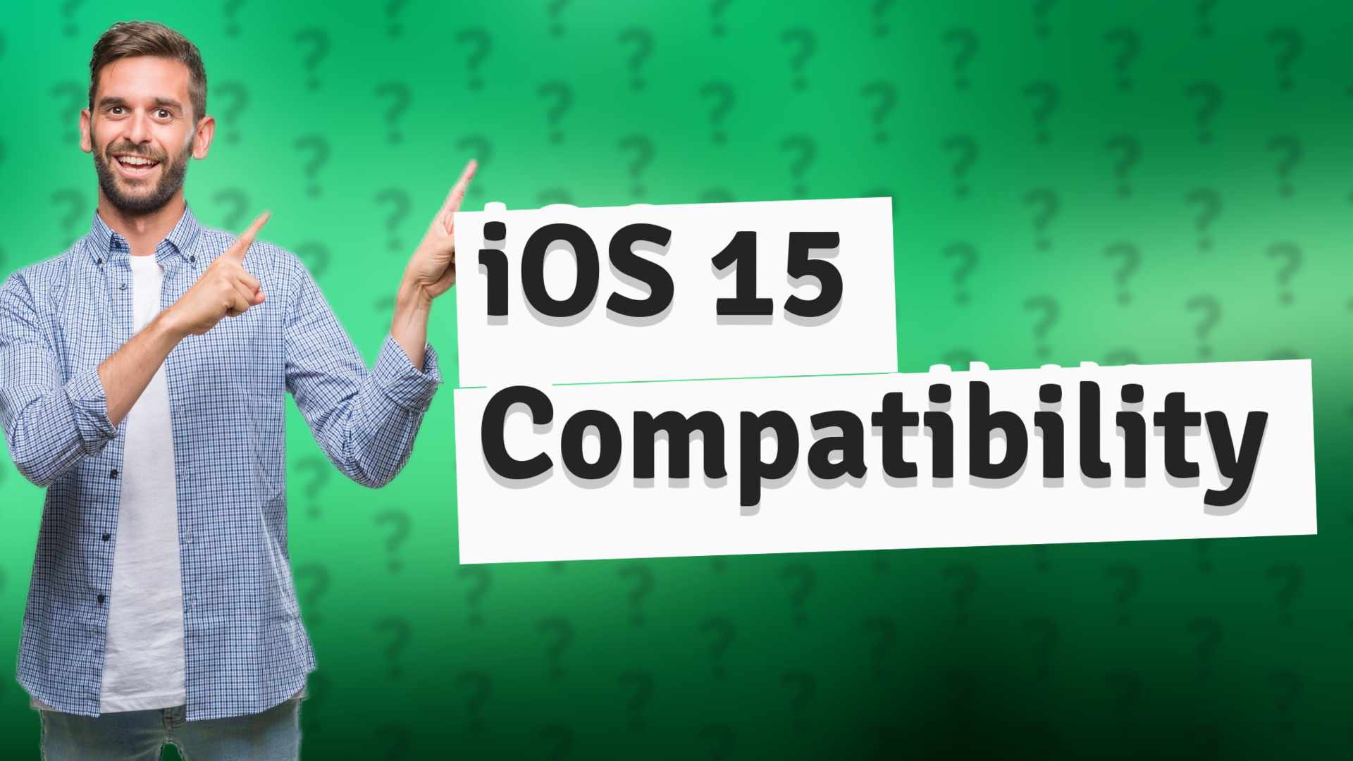 iOS 15 Compatibility