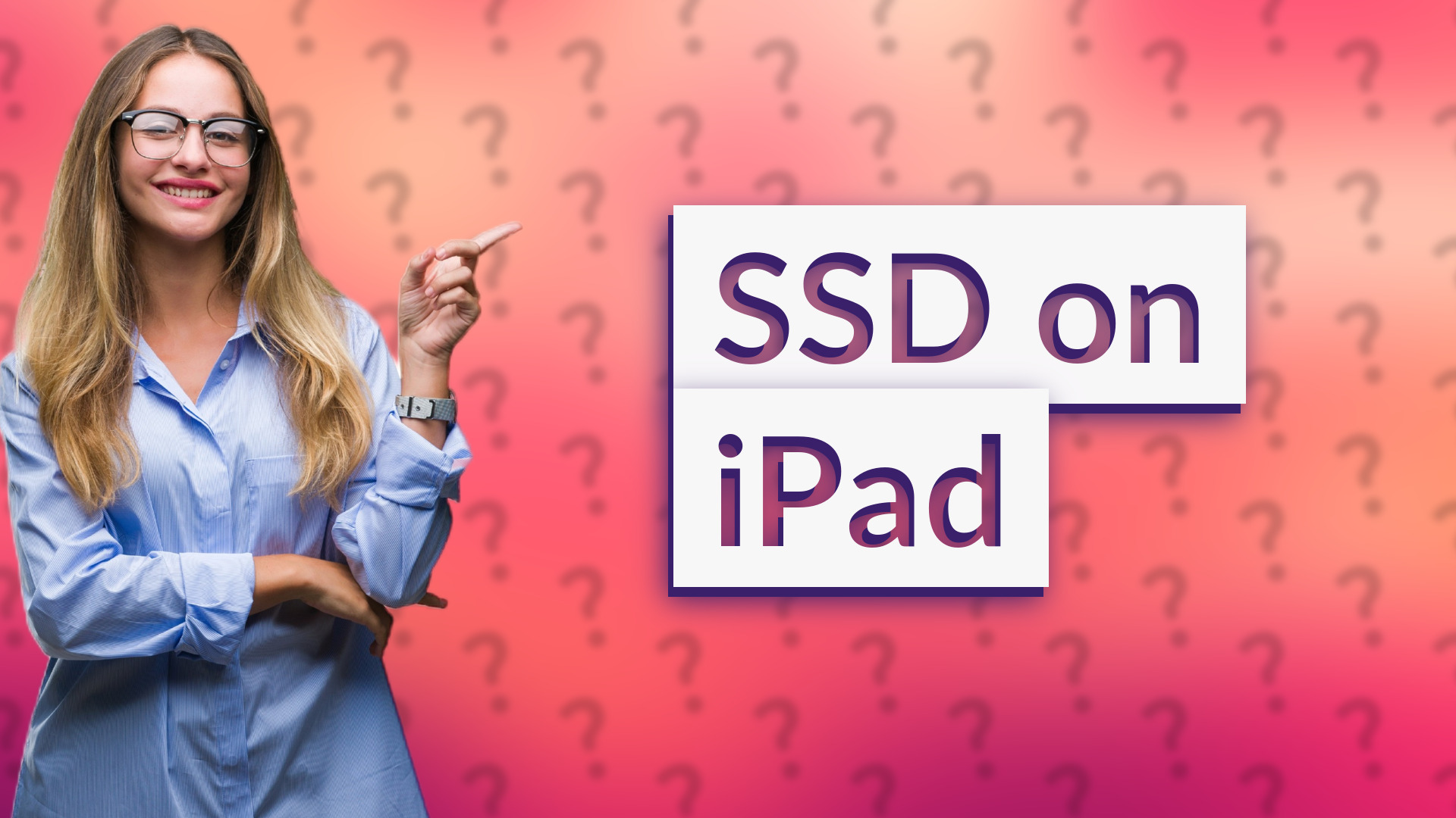 SSD on iPad