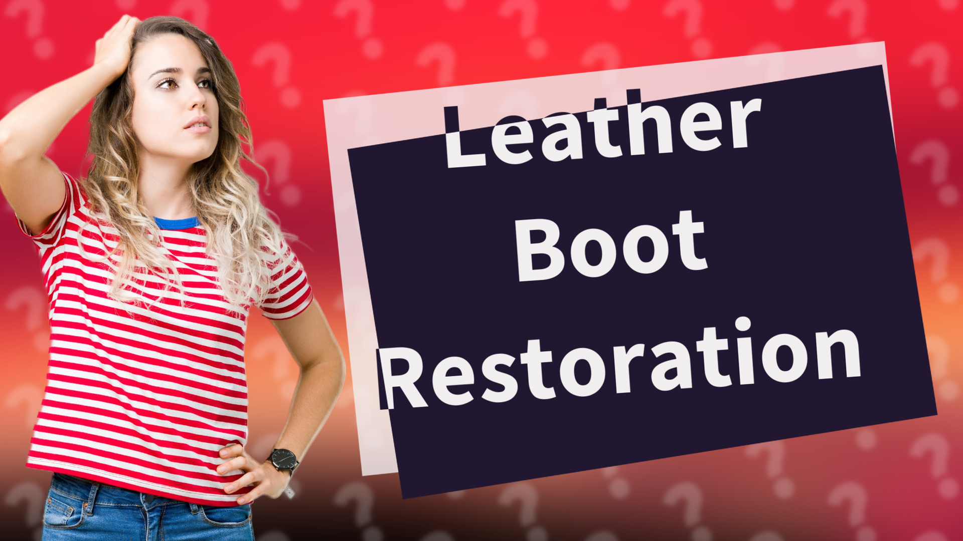 Leather Boot Restoration