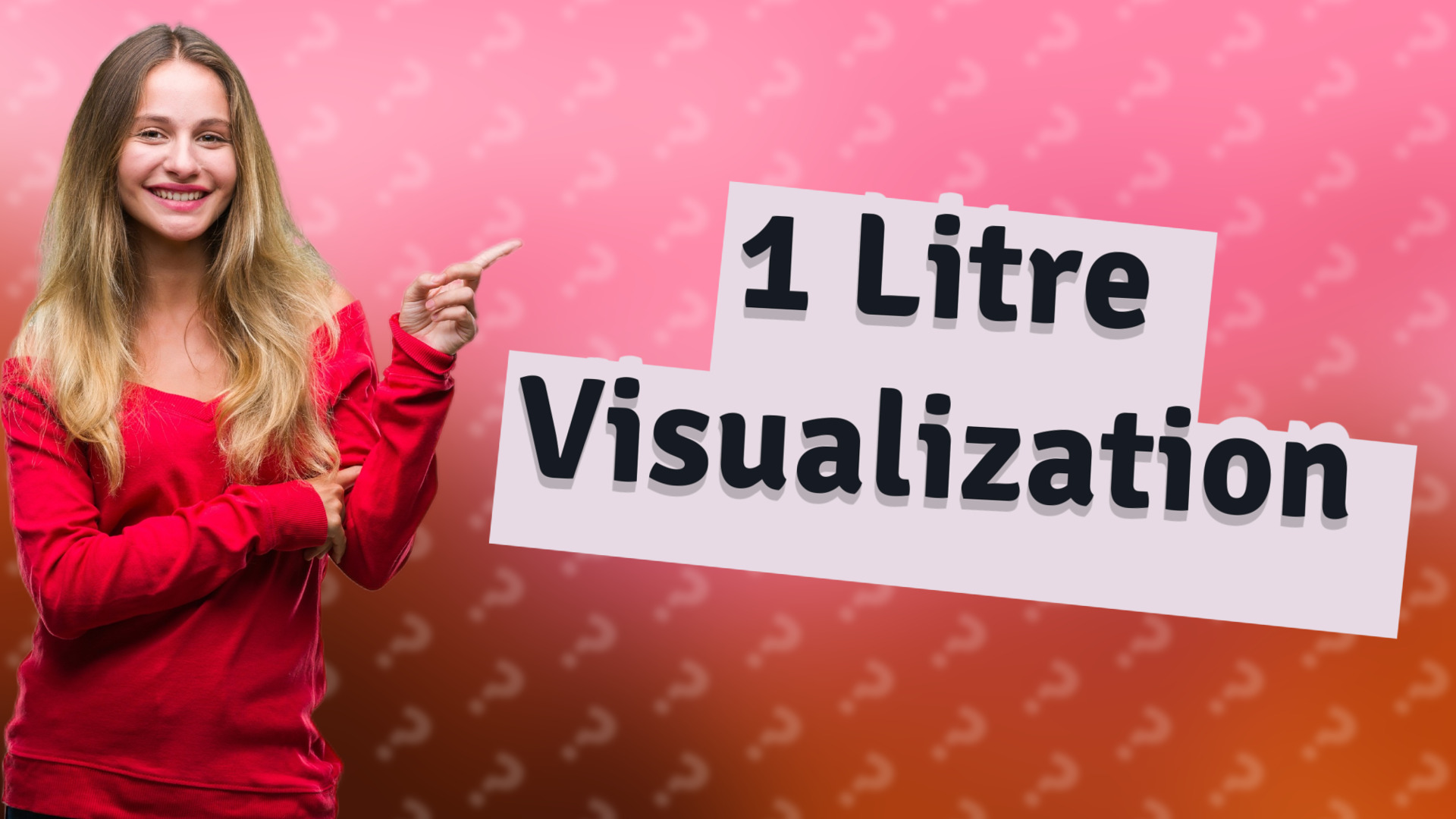 1 Litre Visualization