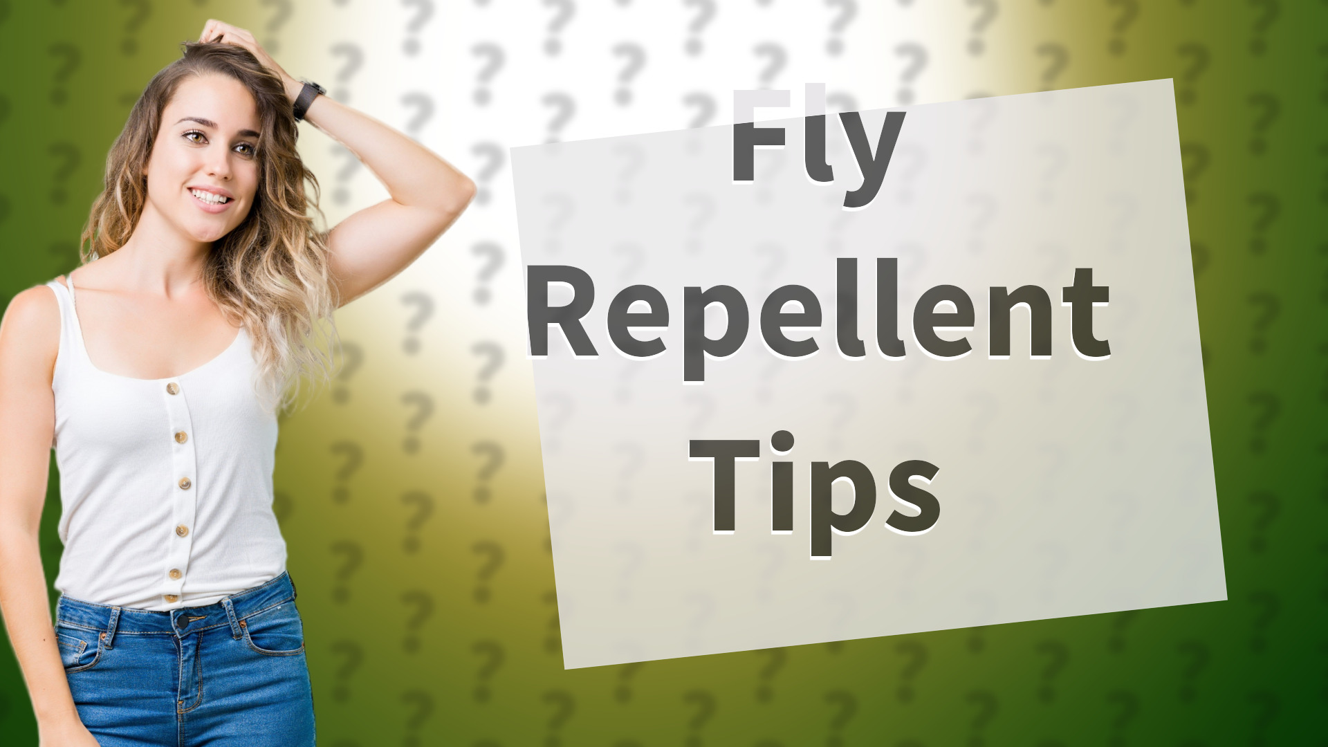 Fly Repellent Tips