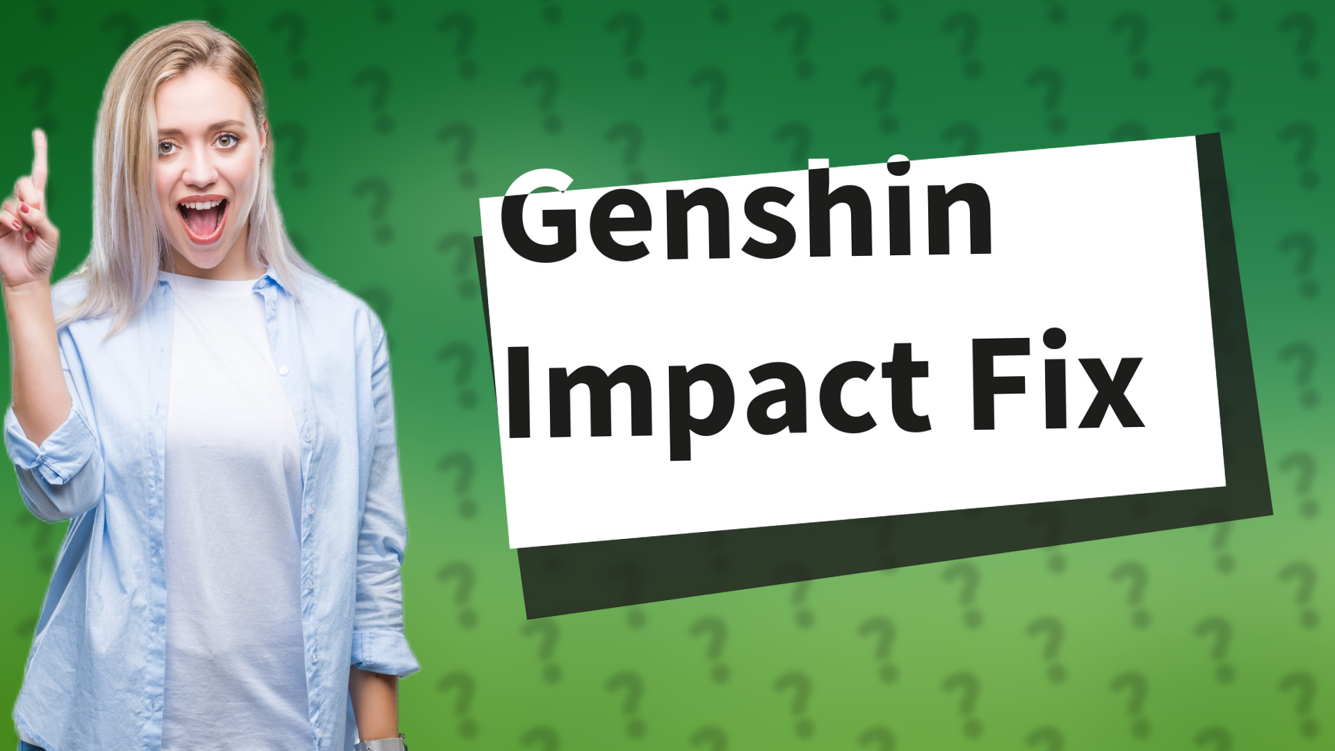 Genshin Impact Fix