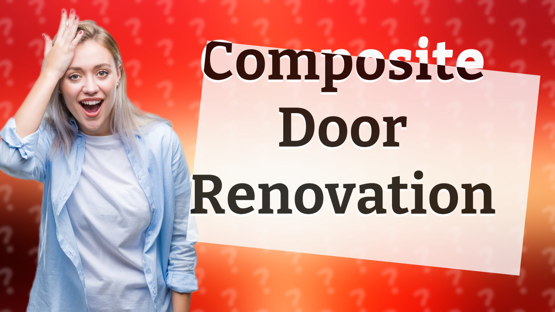Composite Door Renovation