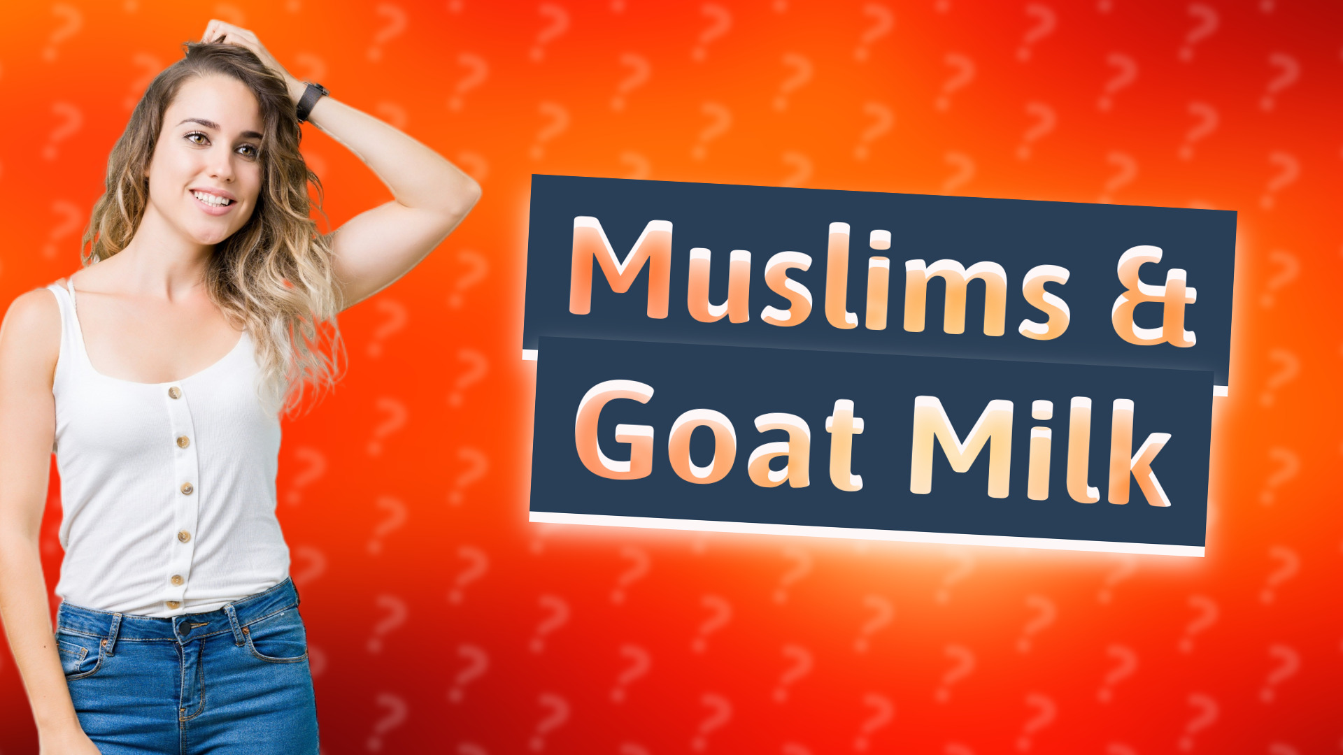 Muslims & Goat Milk