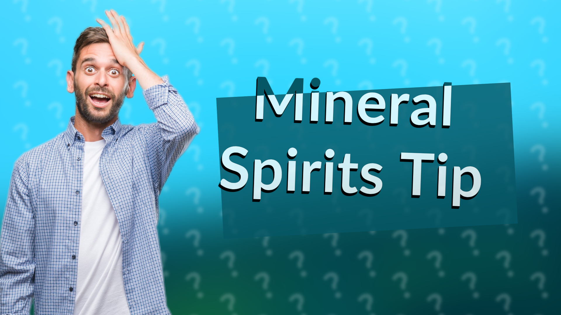 Mineral Spirits Tip