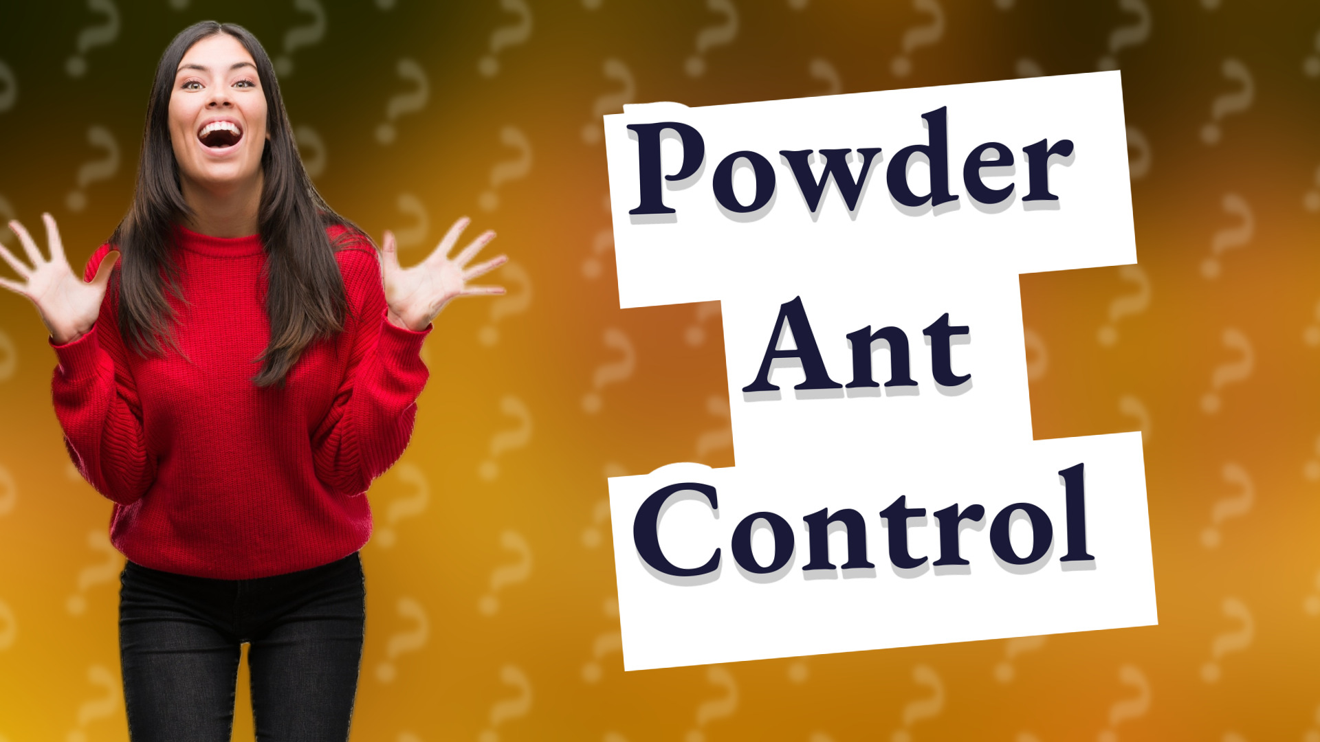 Powder Ant Control