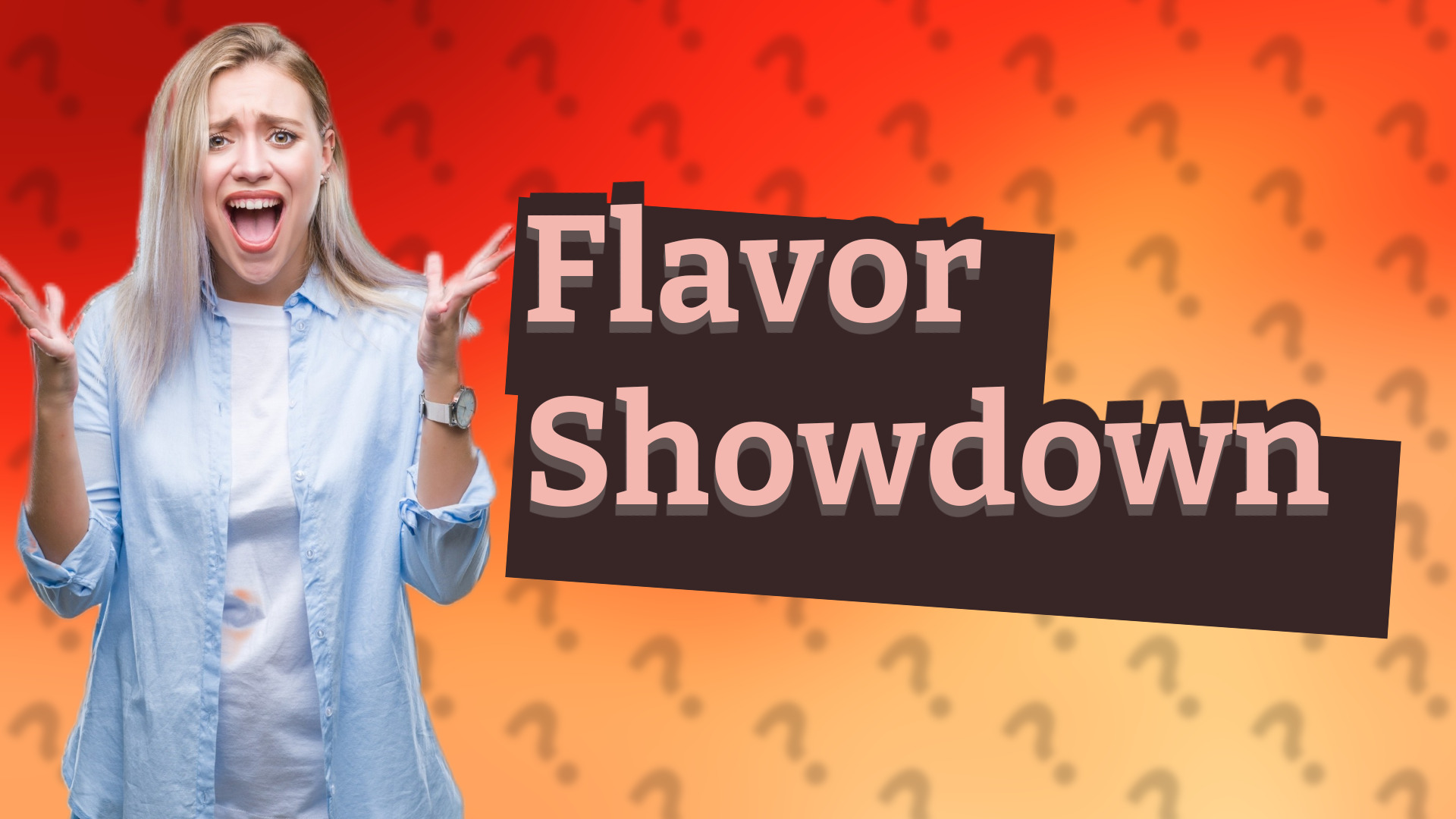 Flavor Showdown