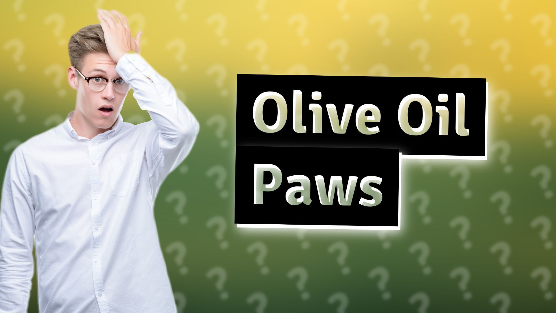 Olive Oil Paws