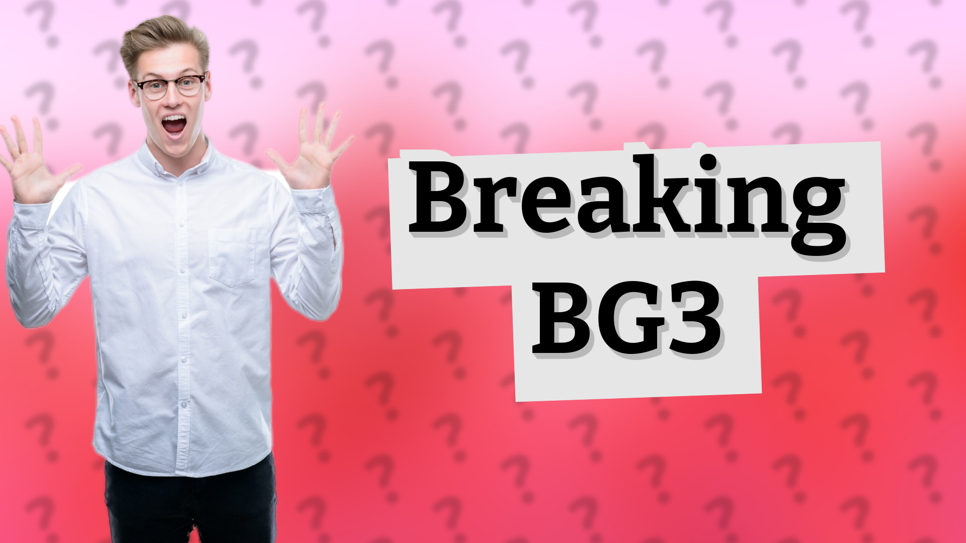 Breaking BG3