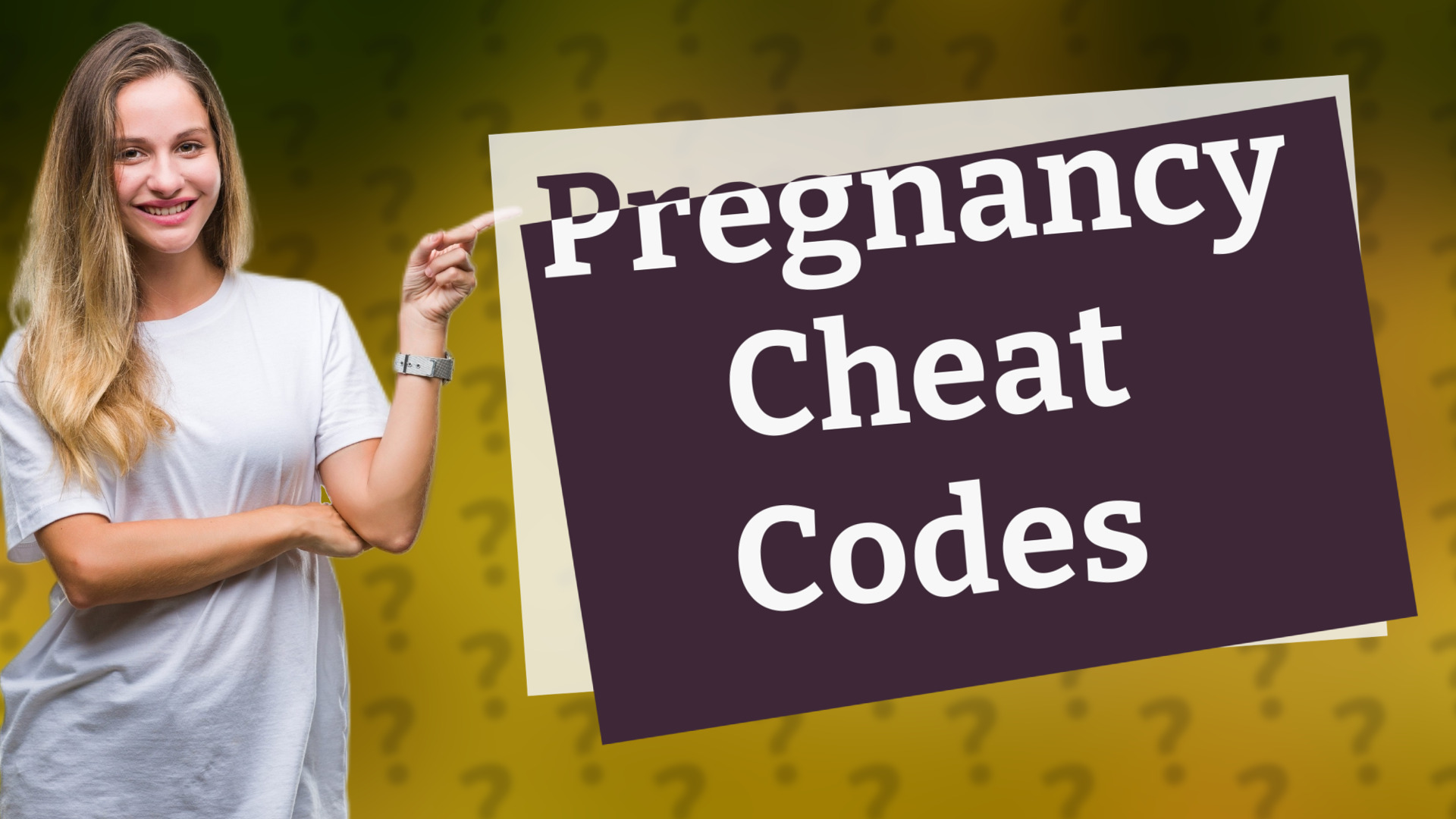Pregnancy Cheat Codes