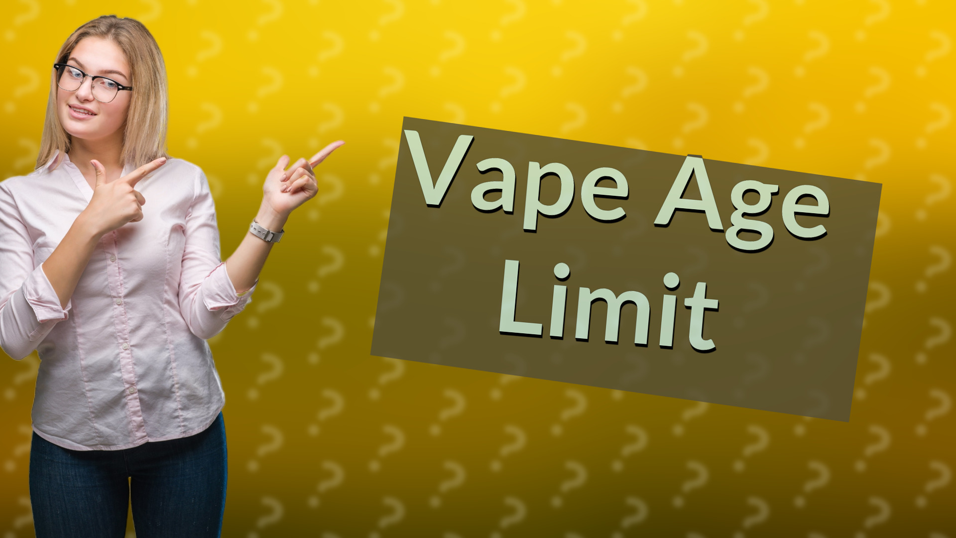 Vape Age Limit