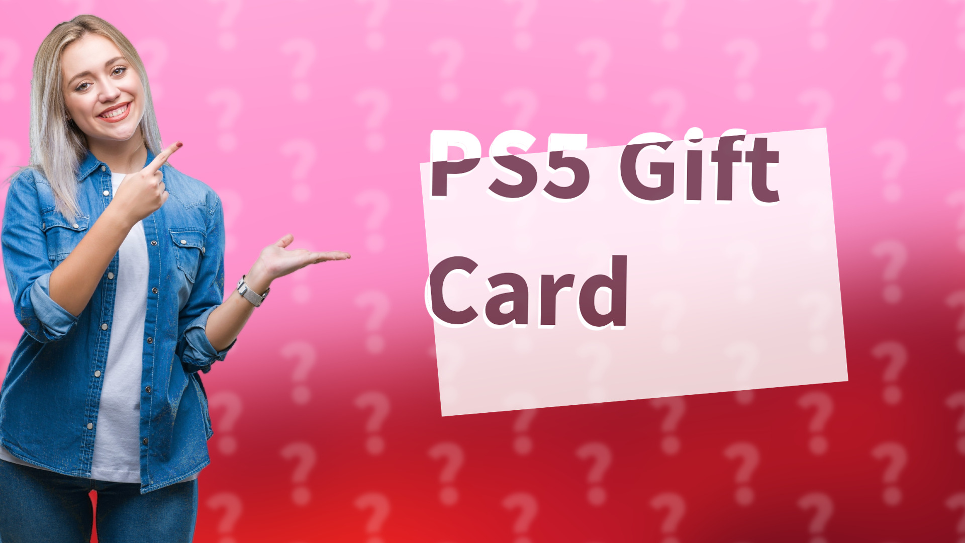 PS5 Gift Card