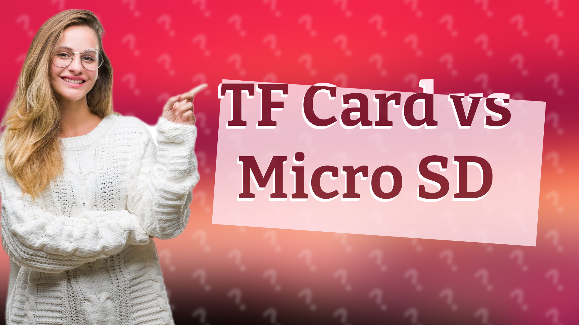 TF Card vs Micro SD