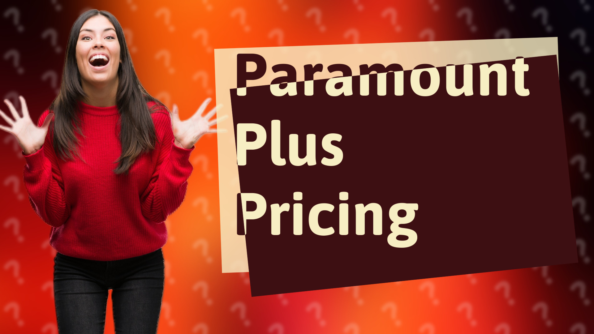 Paramount Plus Pricing