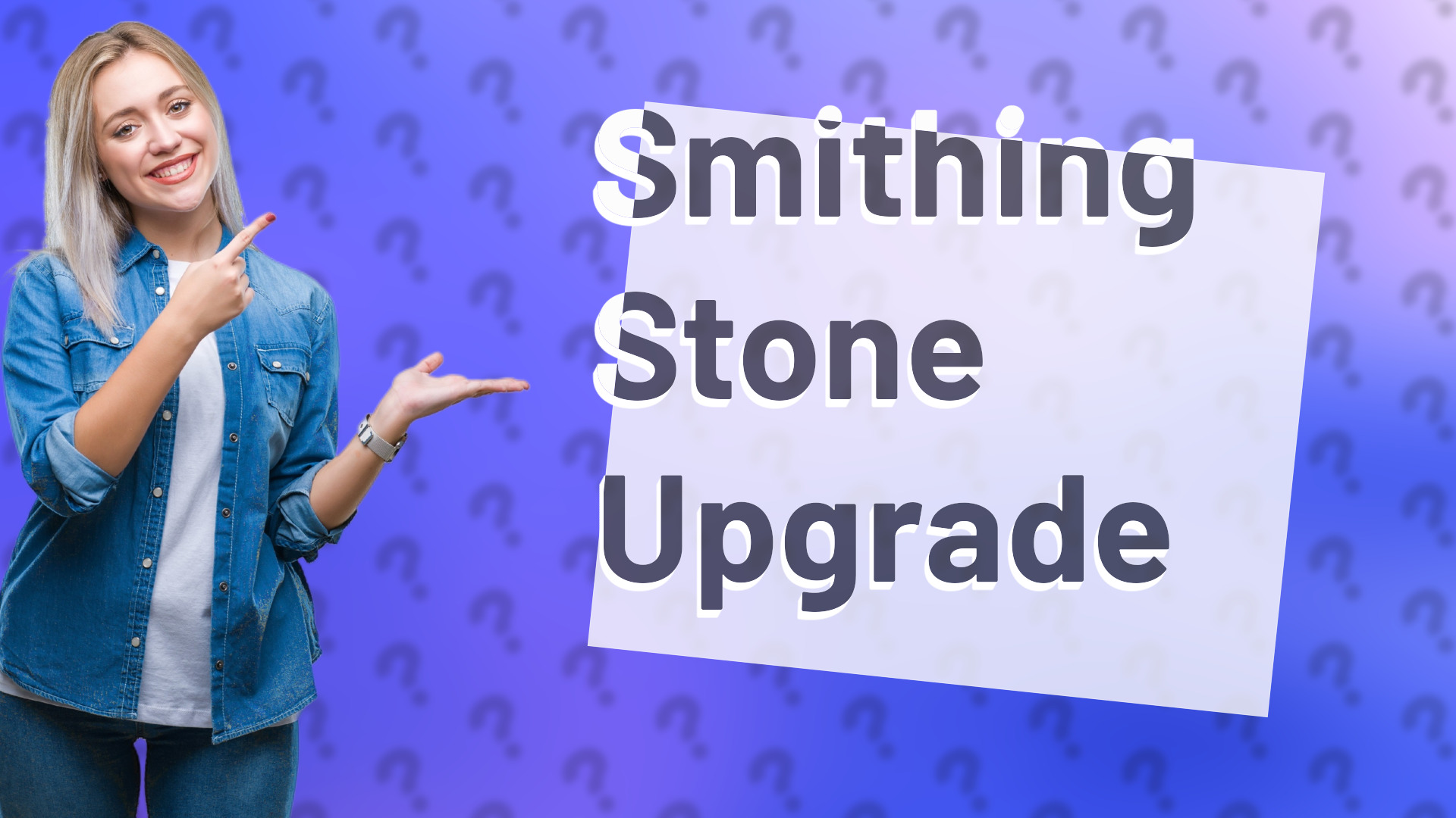 Smithing Stone Upgrade