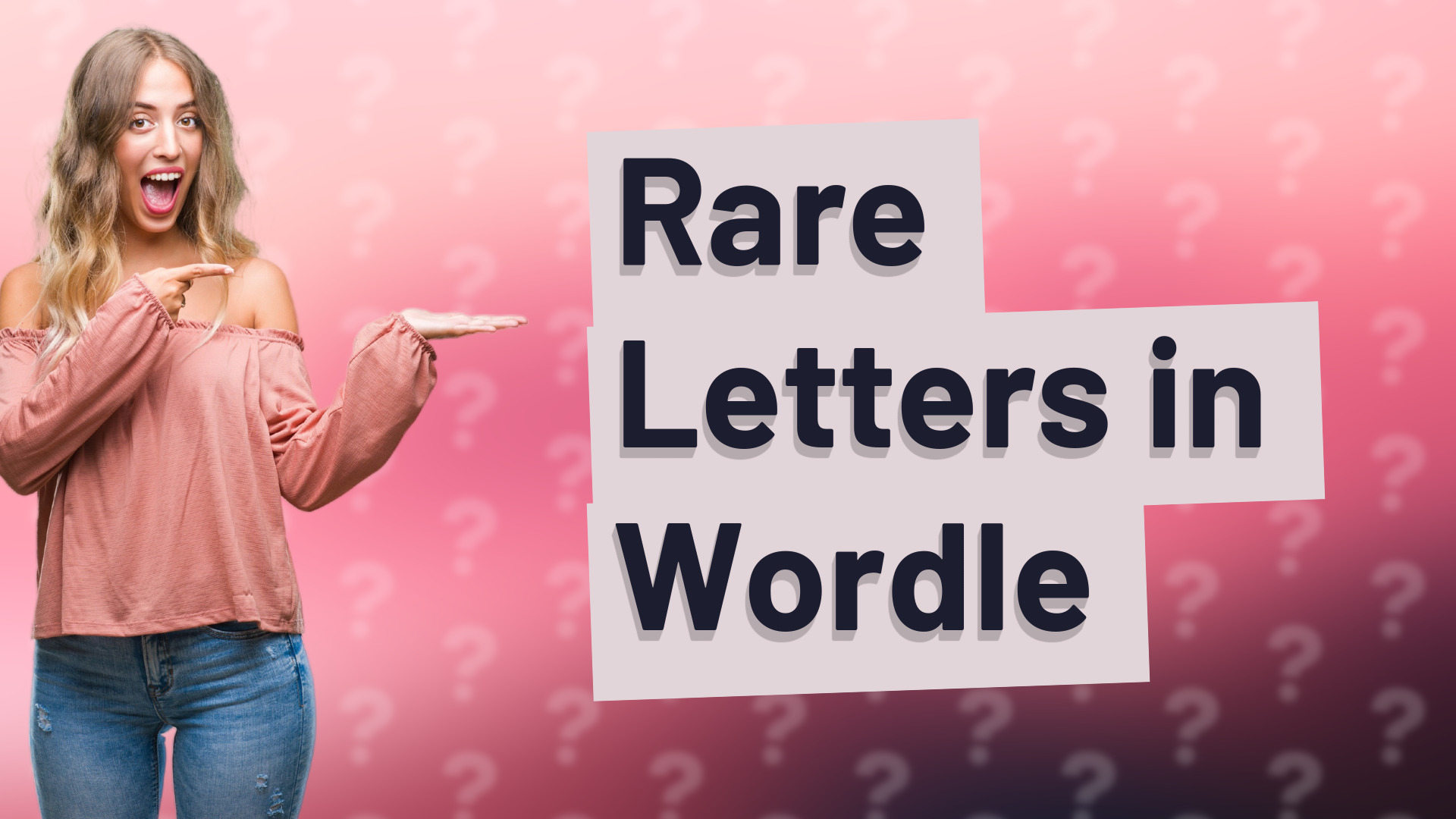 Rare Letters in Wordle
