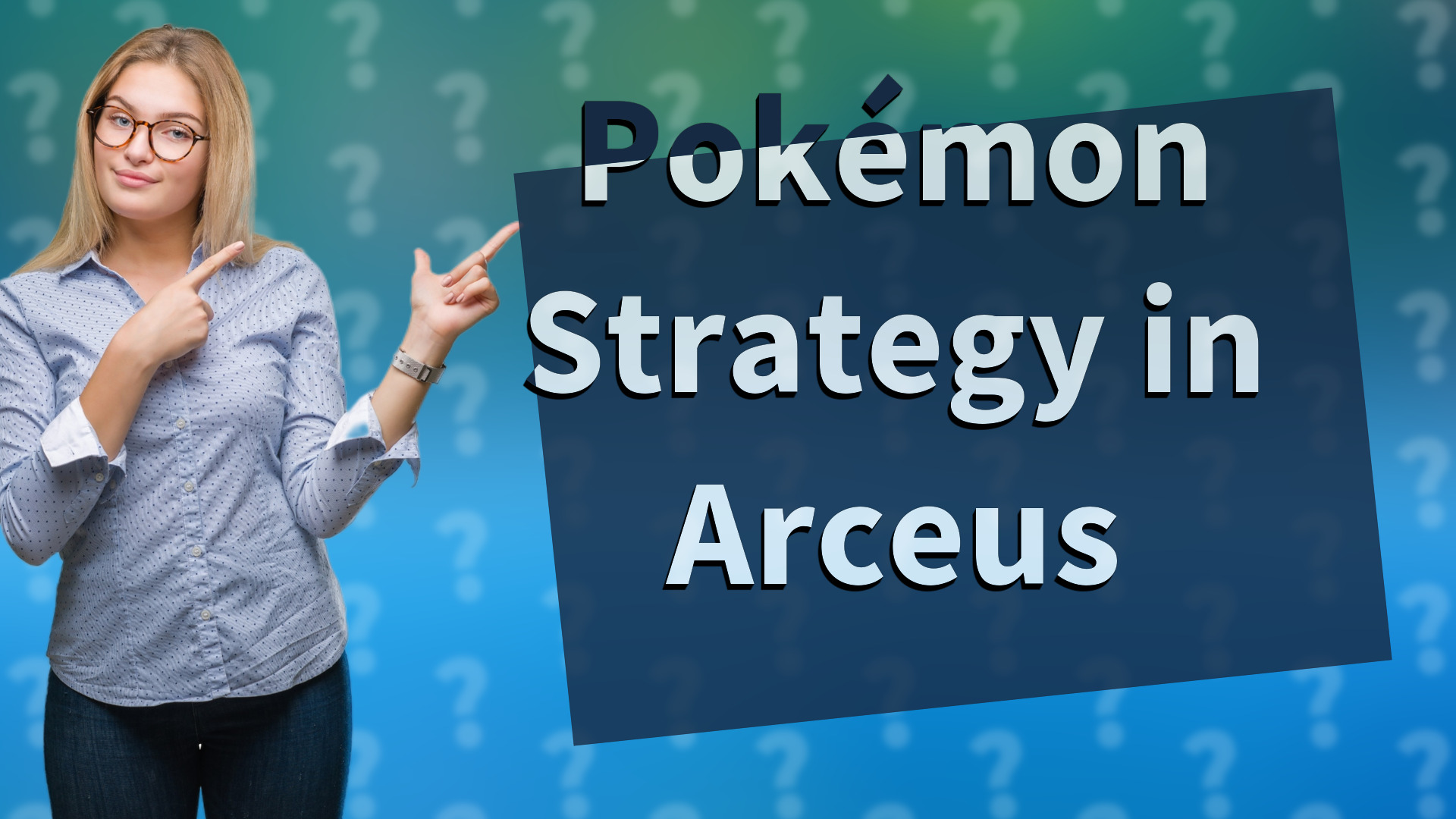 Pokémon Strategy in Arceus