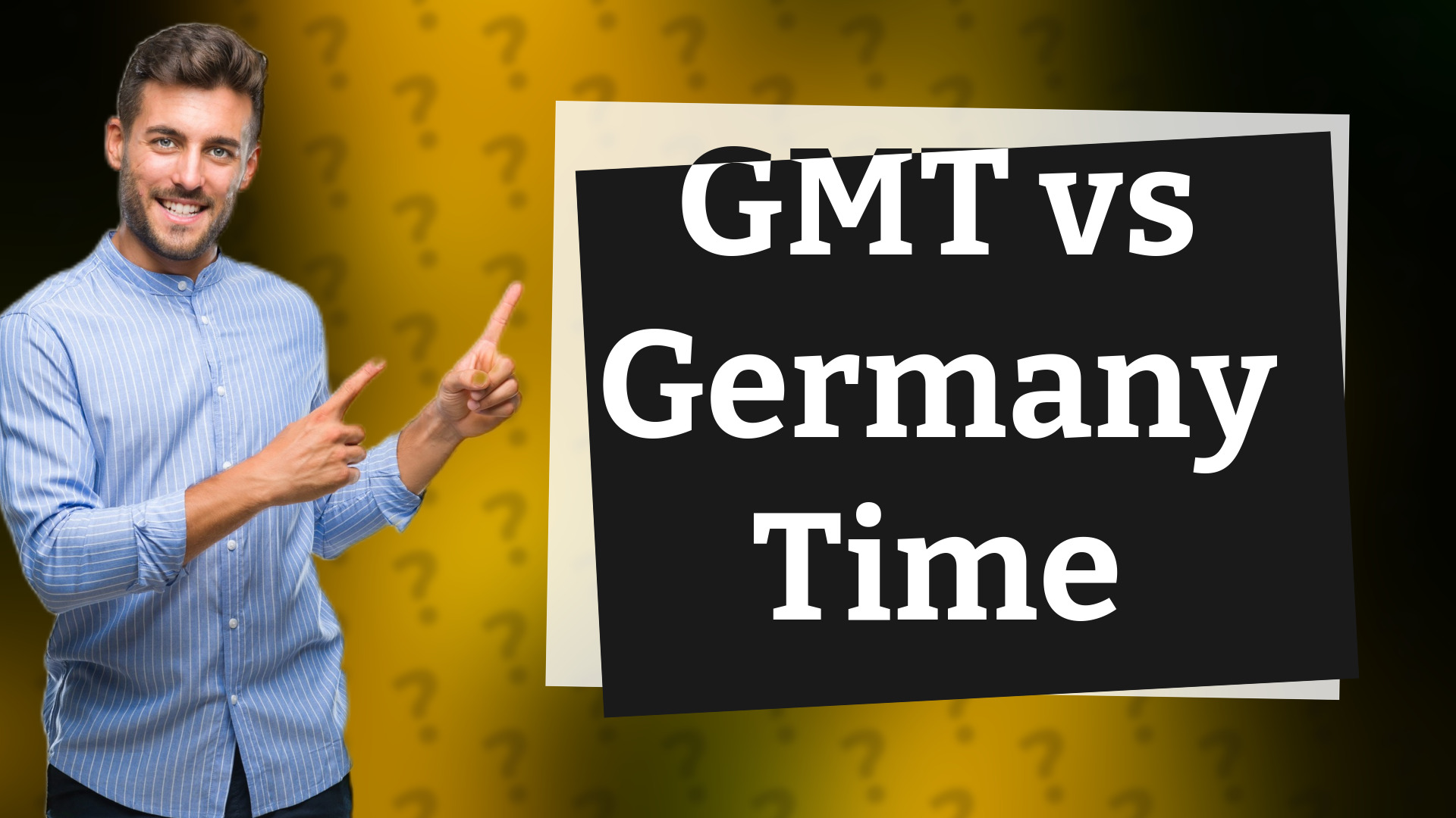 GMT vs Germany Time