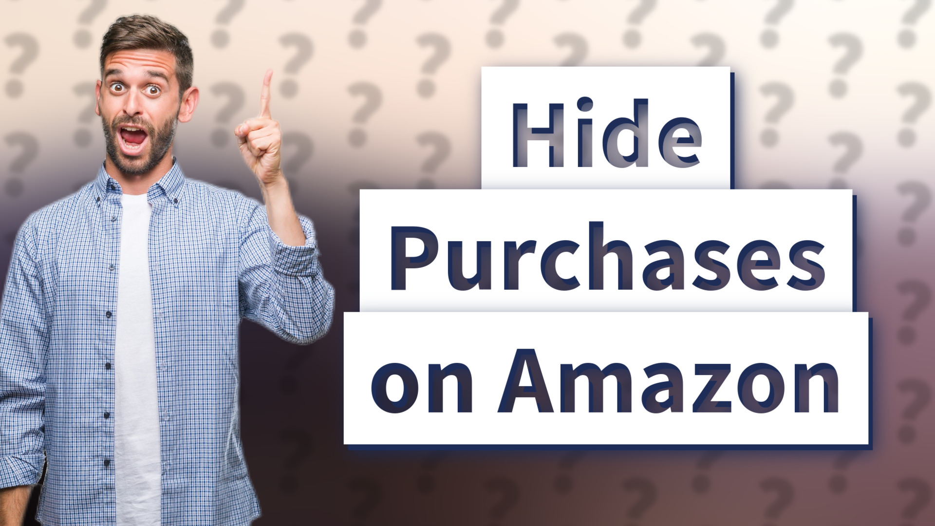 Hide Purchases on Amazon