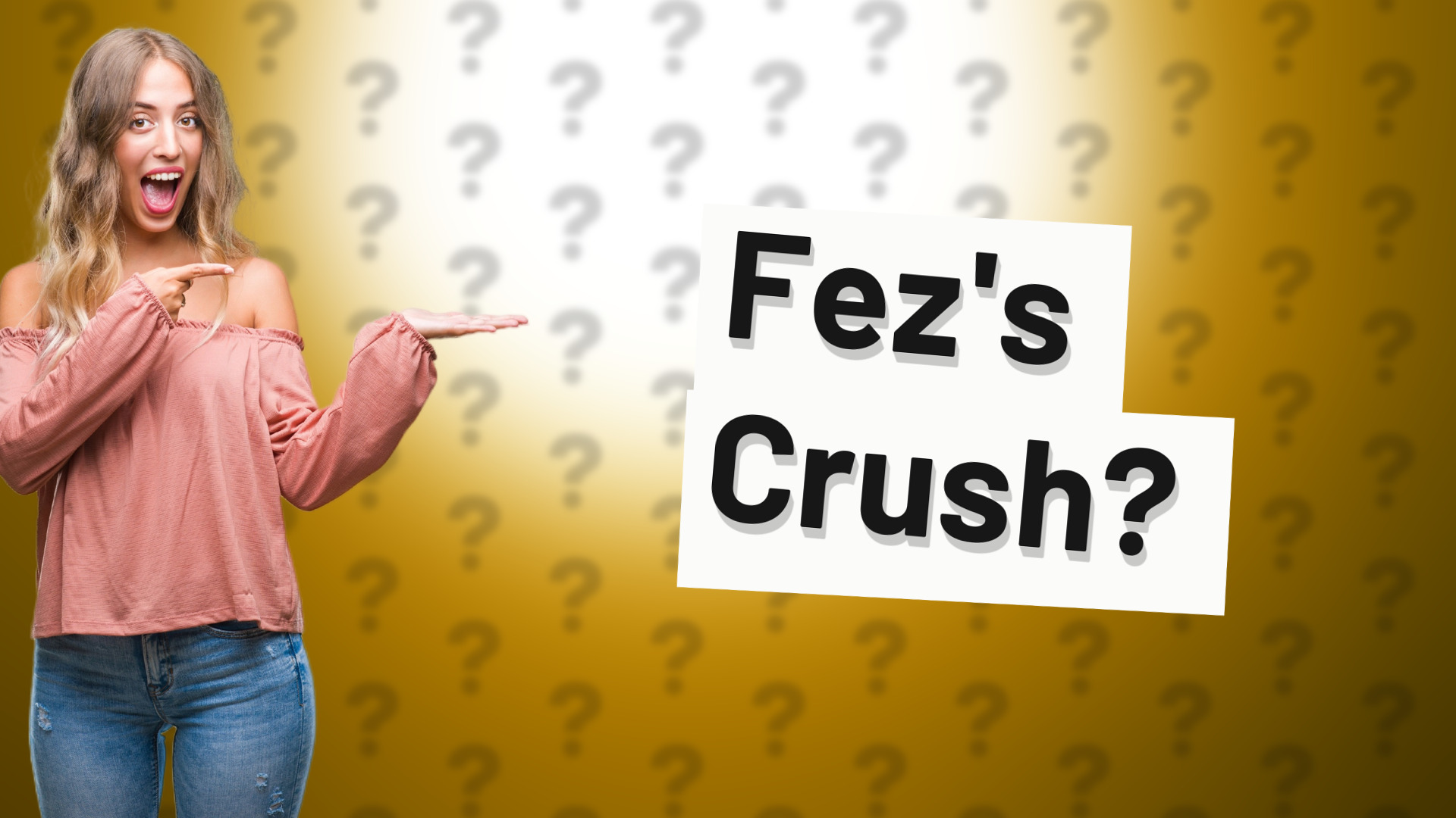 Fez's Crush?