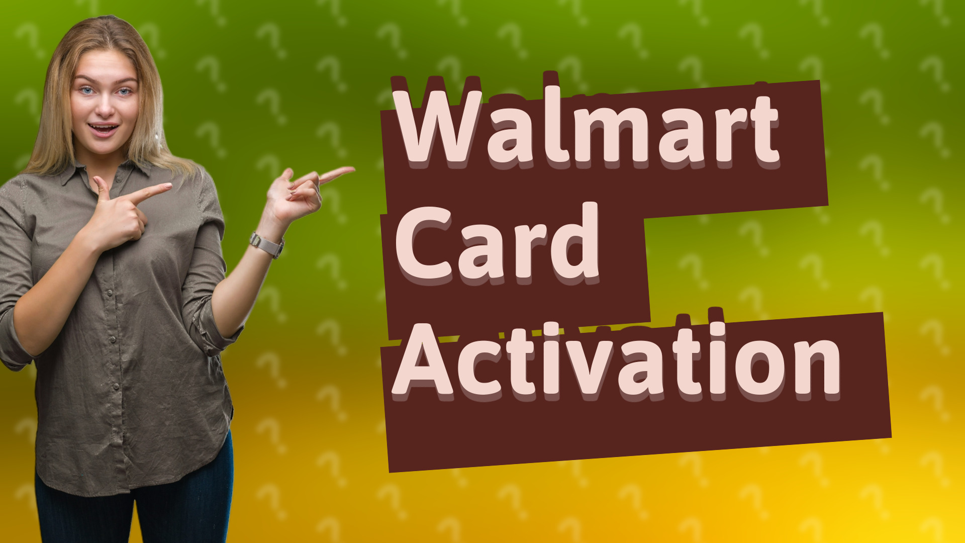 Walmart Card Activation